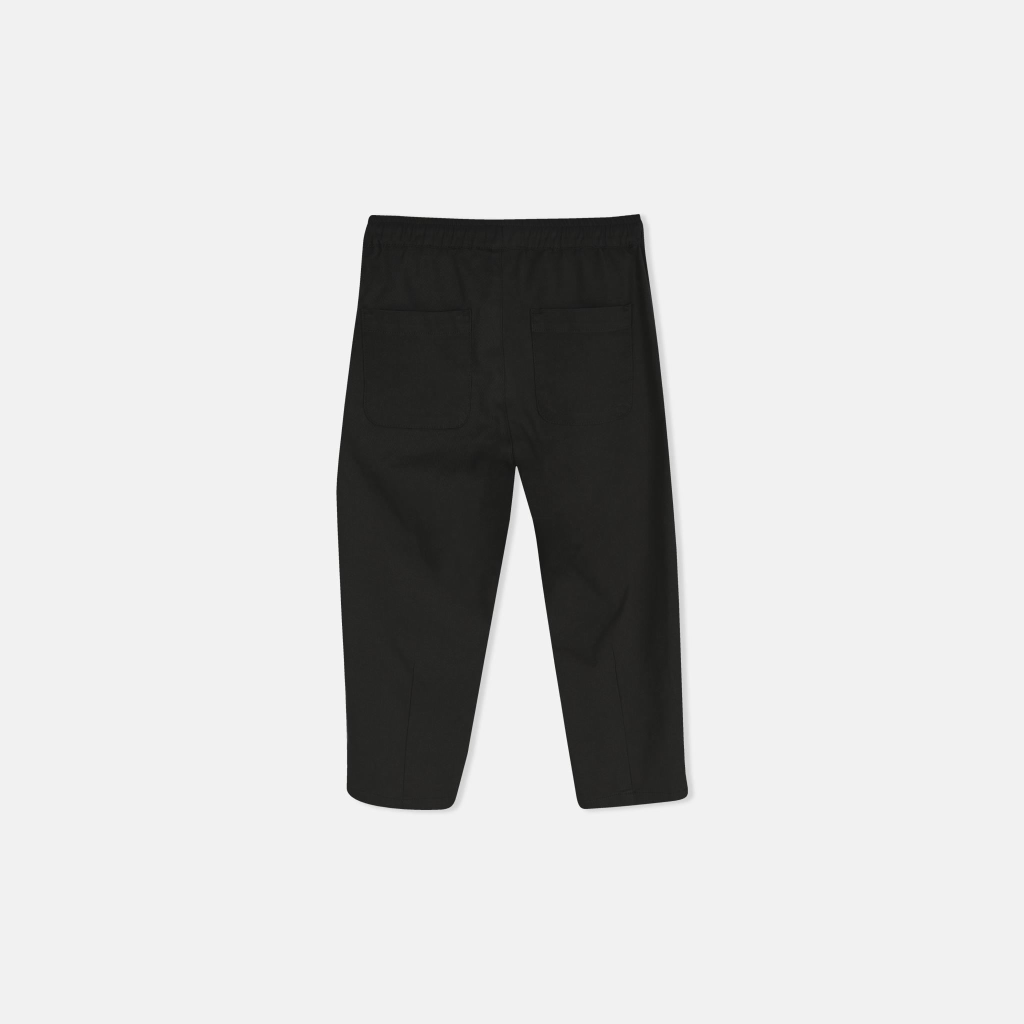 بنطلون للأولاد مصنوع من مزيج من القطن والكتان media preview 3