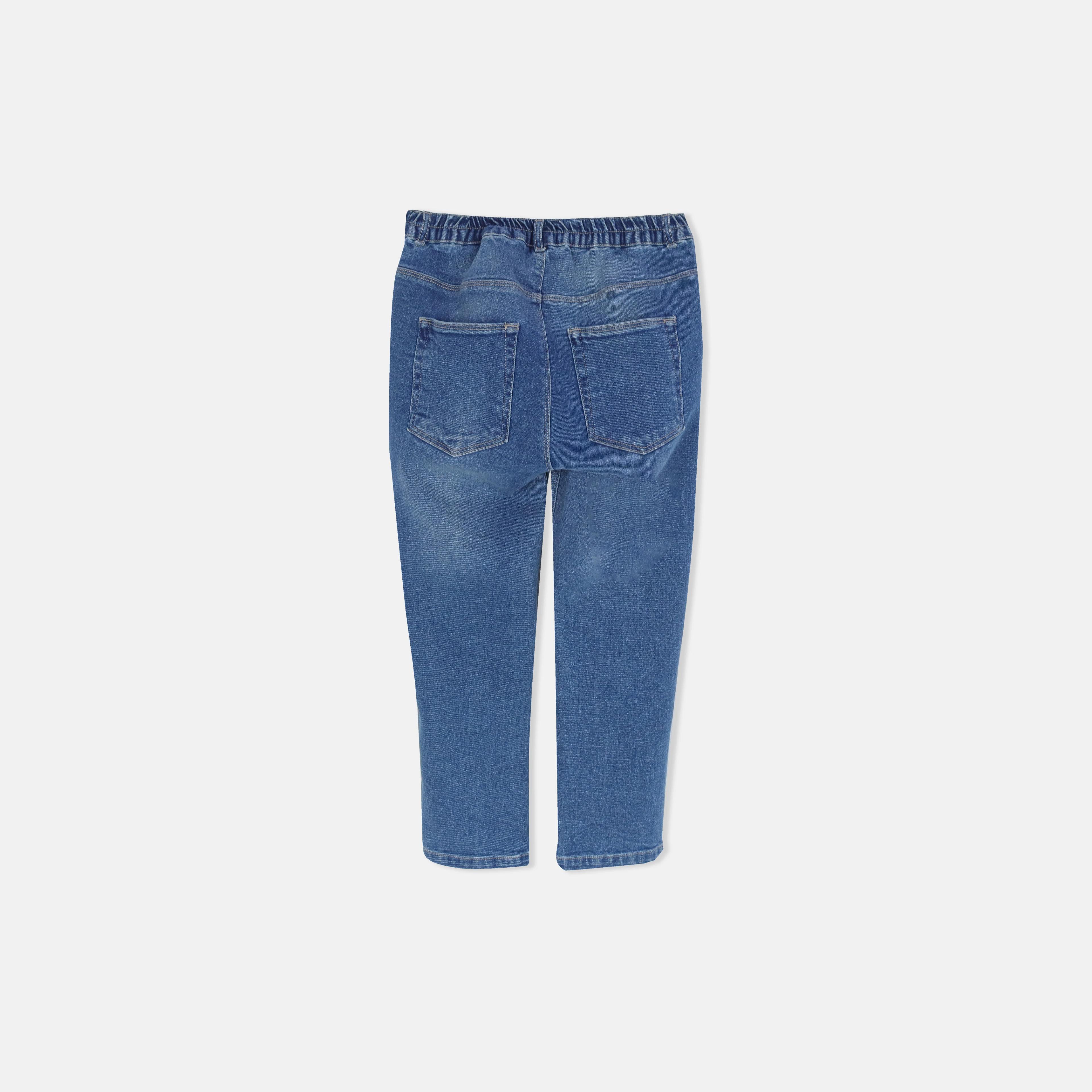 جينز كلاسيكي للأولاد للاستخدام اليومي Thumbnail 3