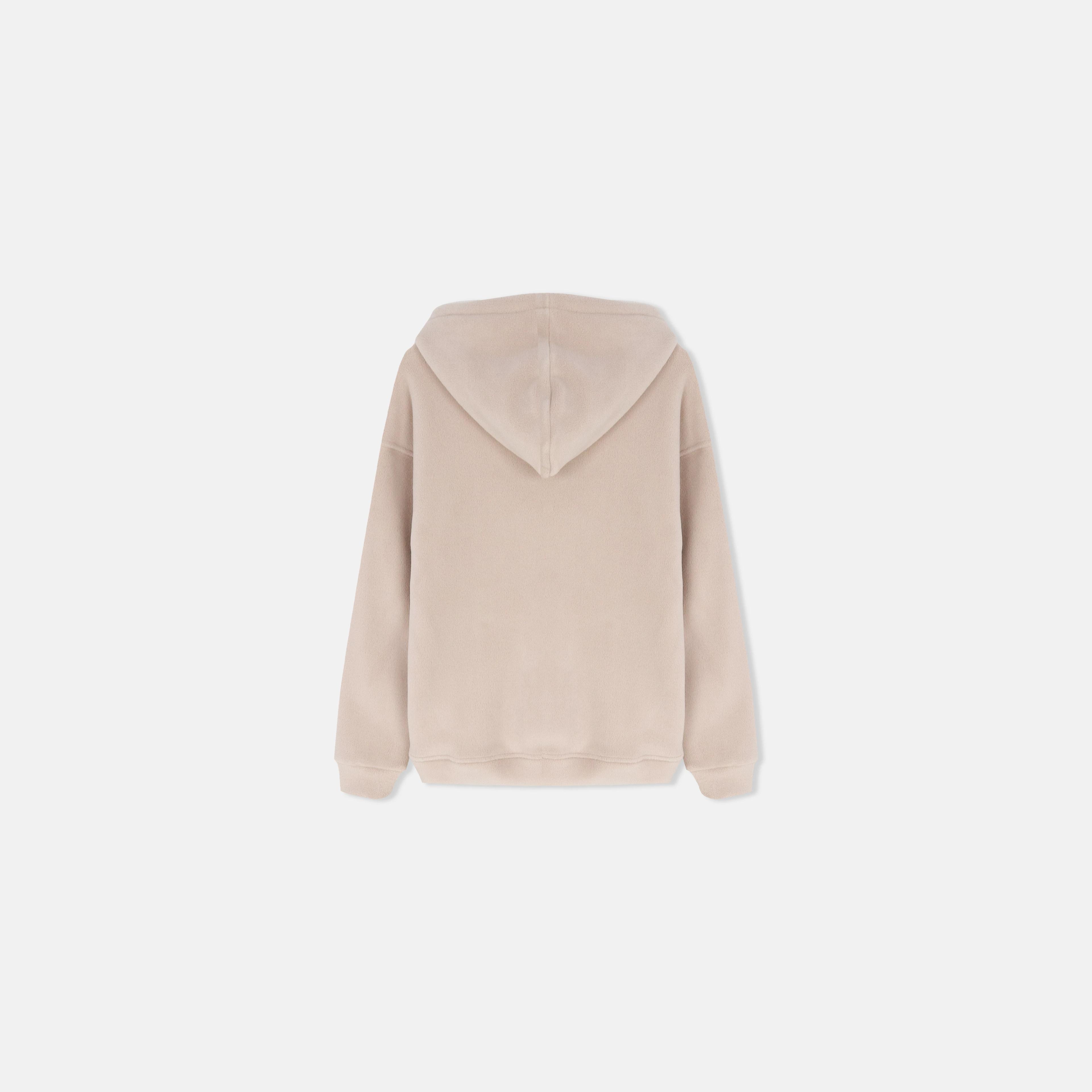 طقم رياضي للأولاد يتكون من سترة بغطاء رأس من الصوف وبنطال رياضي. Thumbnail 4