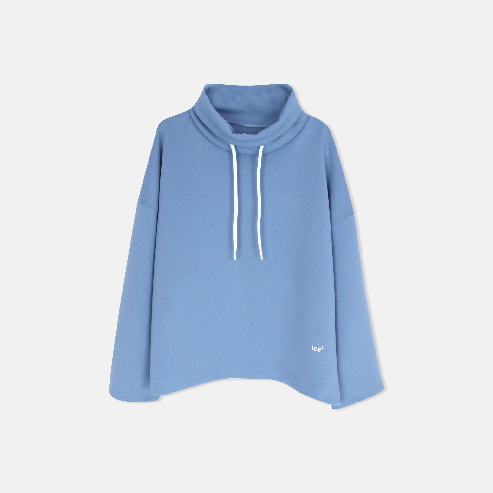 كنزة نسائية برباط وياقة عالية alternative product image