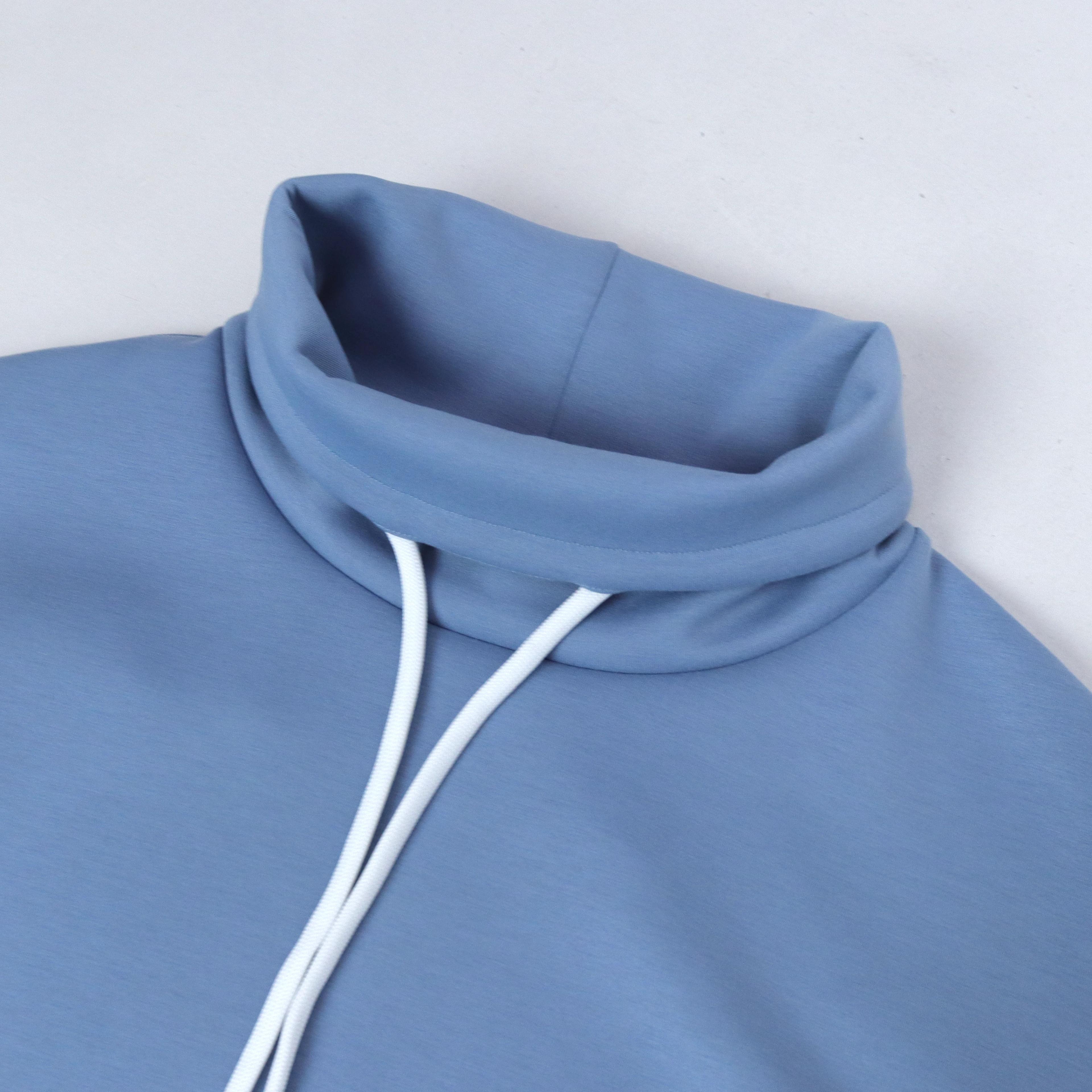 كنزة نسائية برباط وياقة عالية Thumbnail 2