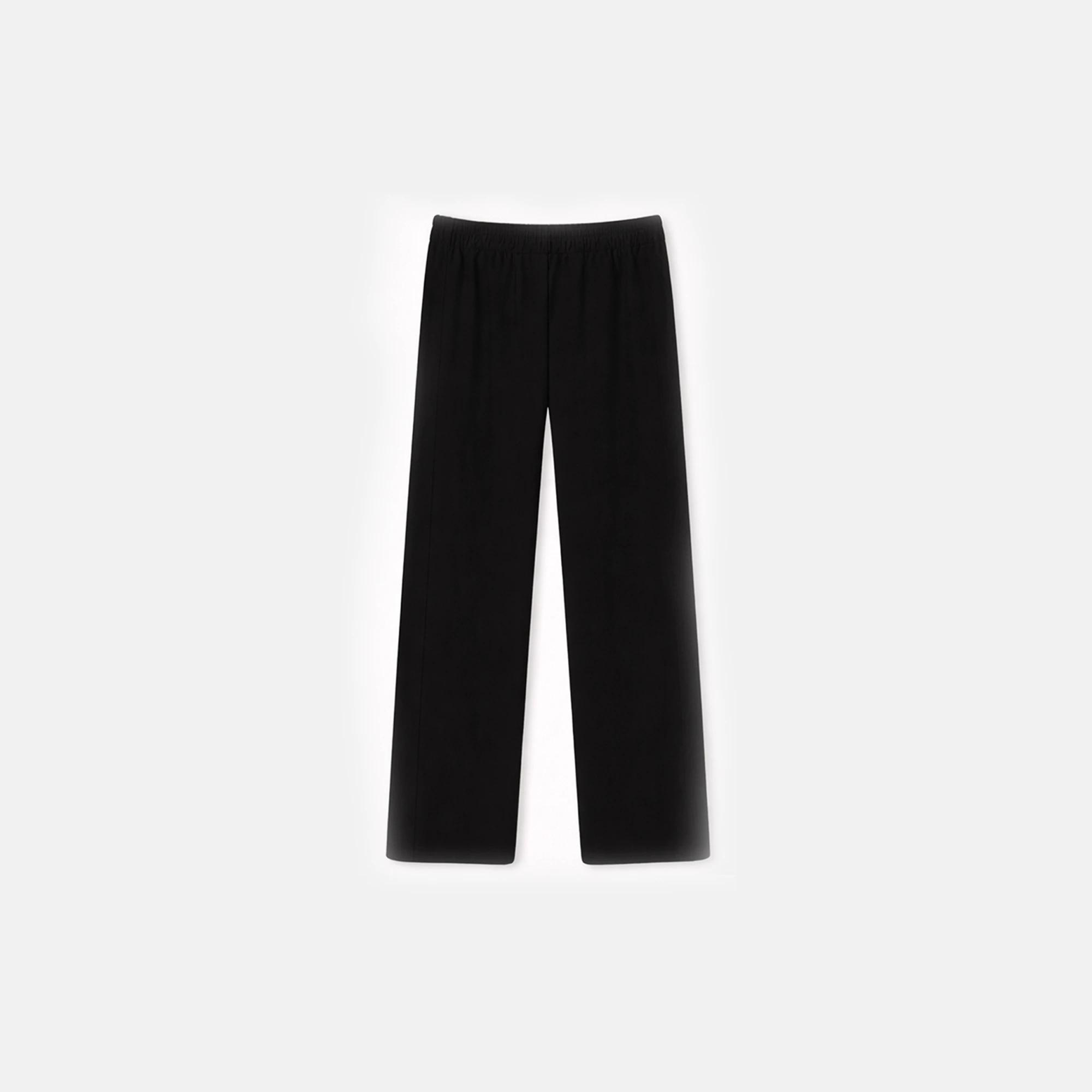 بنطلون واسع الساقين مضلع للبنات media preview 4