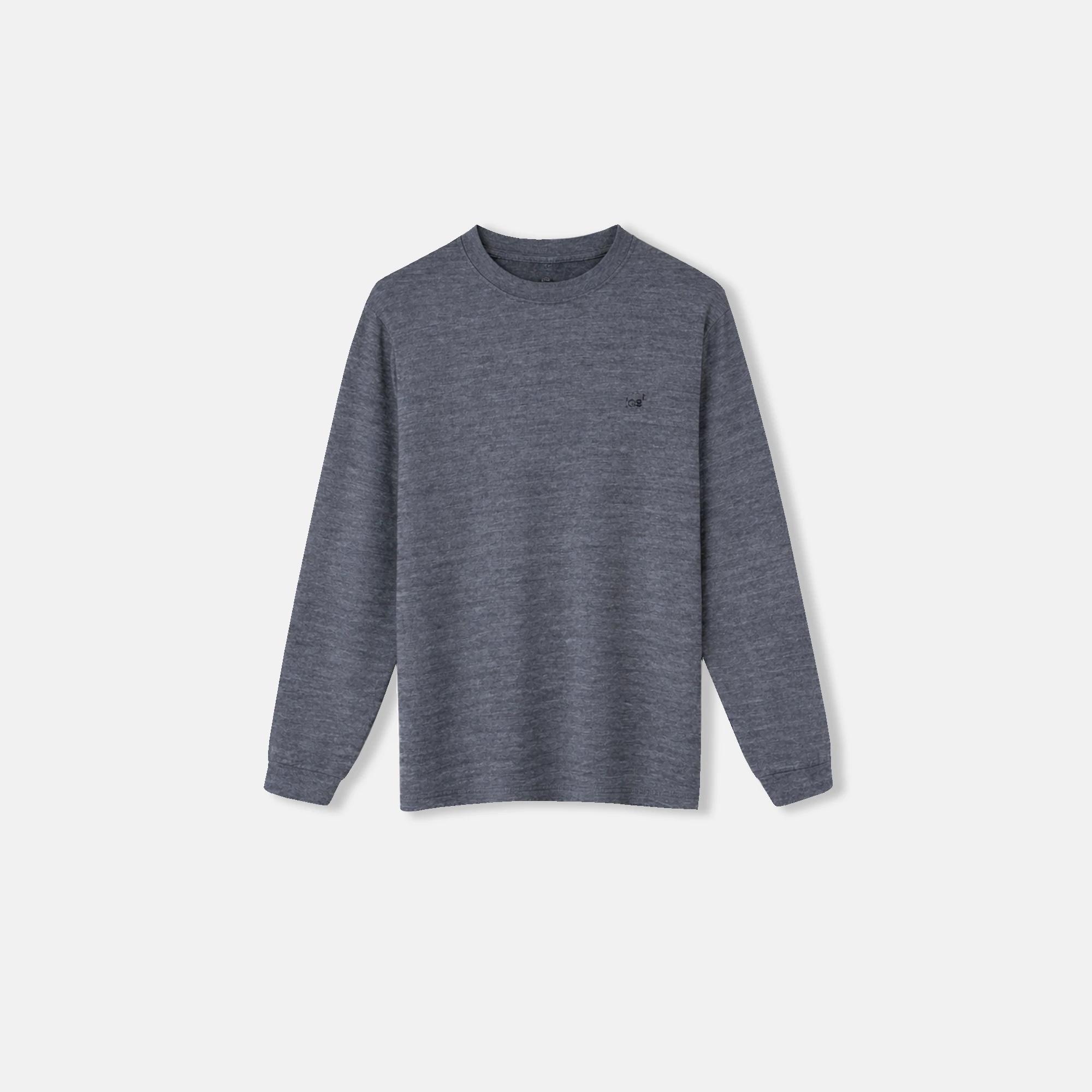 كنزة قطنية رجالية بأكمام طويلة ورقبة دائرية alternative product image