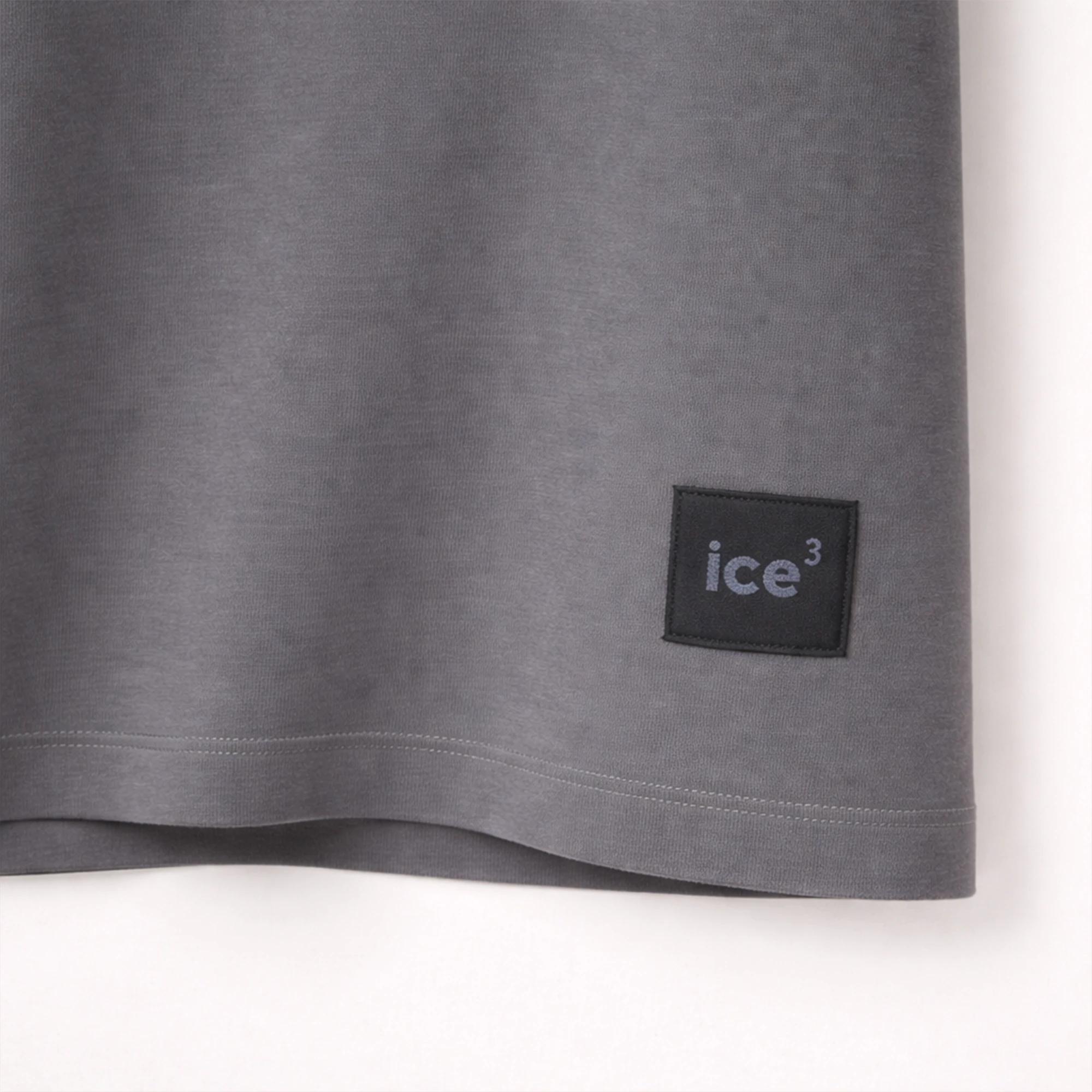 تيشيرت رجالي قطني برقبة دائرية وشعار media preview 3