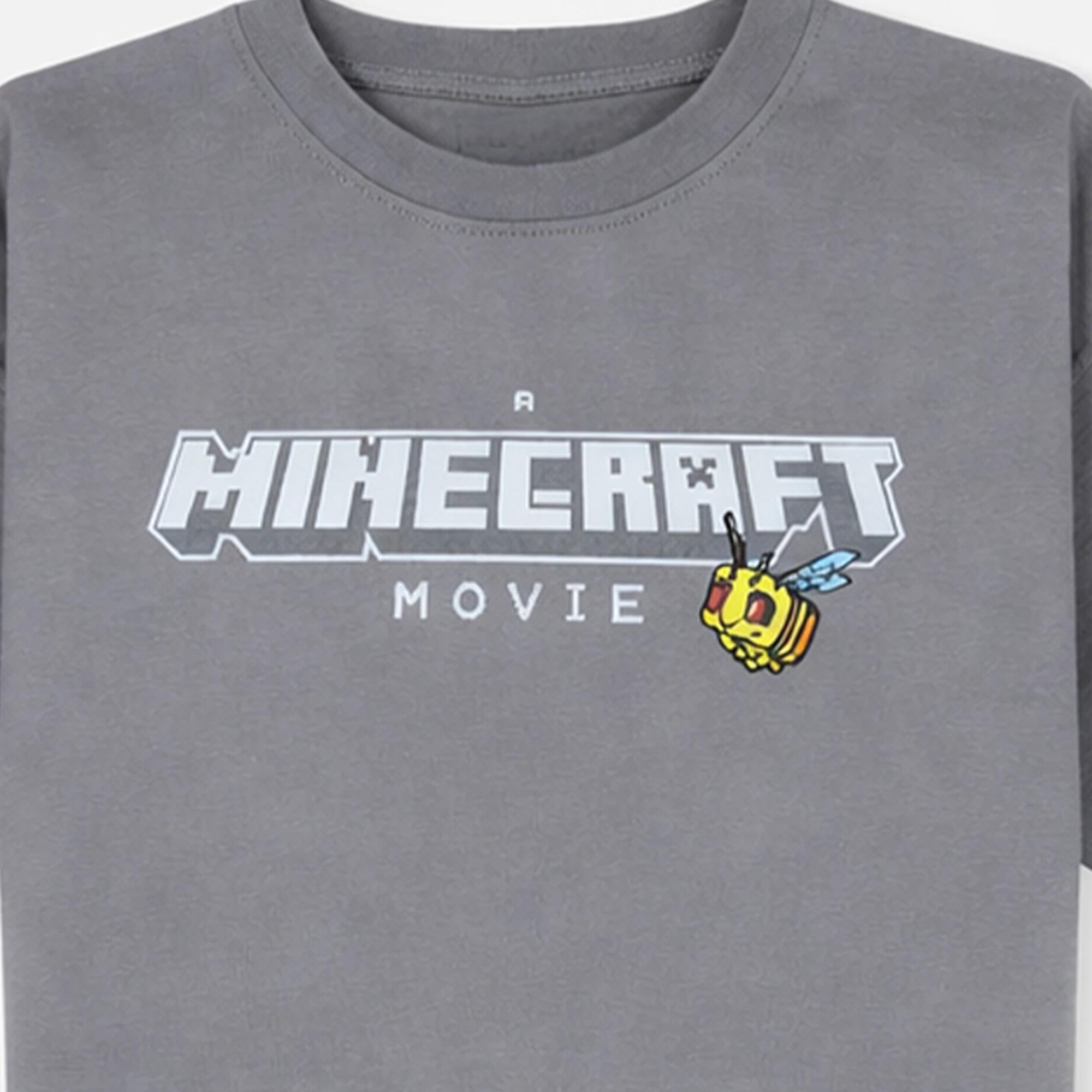 تيشيرت للأولاد برسومات عالم ماينكرافت media preview 2
