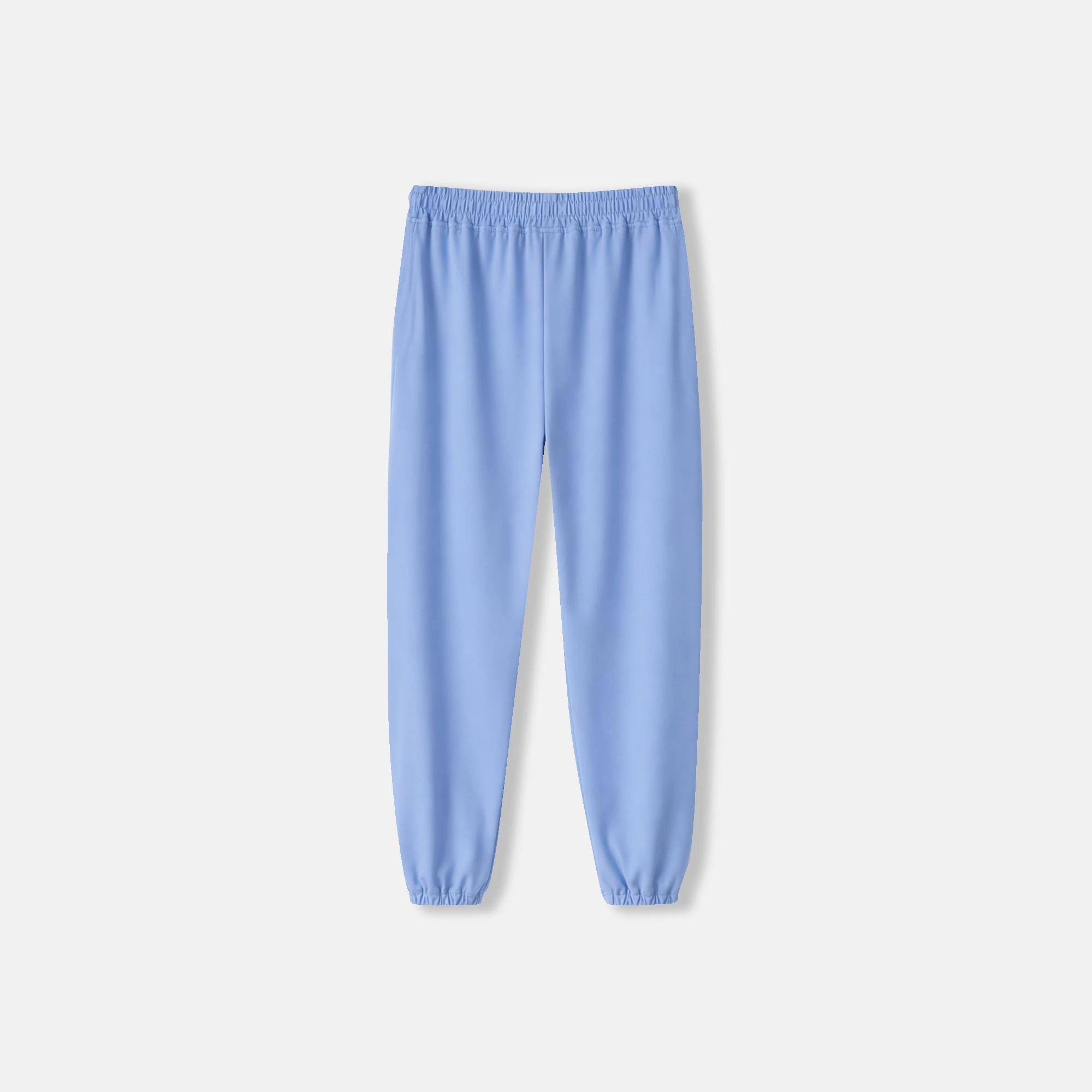 بنطلون رياضي نسائي بخصر عالٍ وأساور مطاطية media preview 4