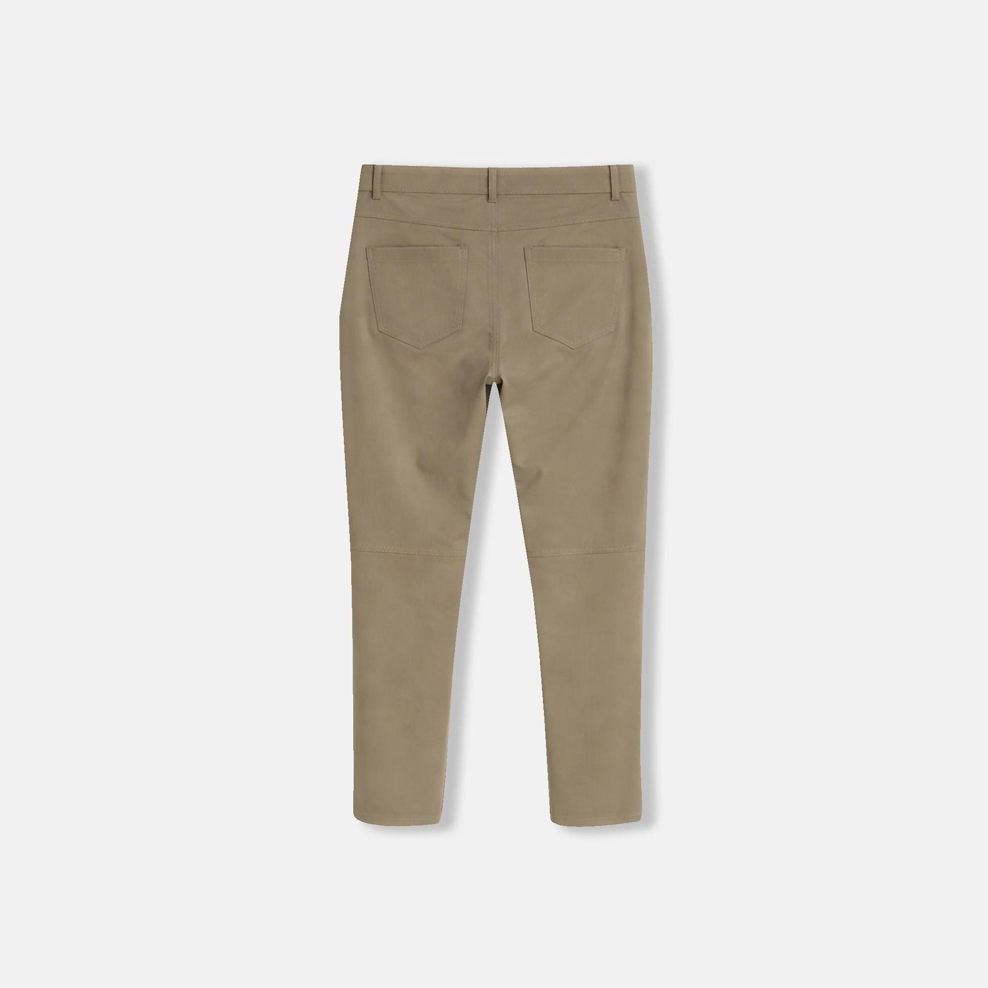 بنطلون تشينو رجالي بقصة ضيقة Thumbnail 3