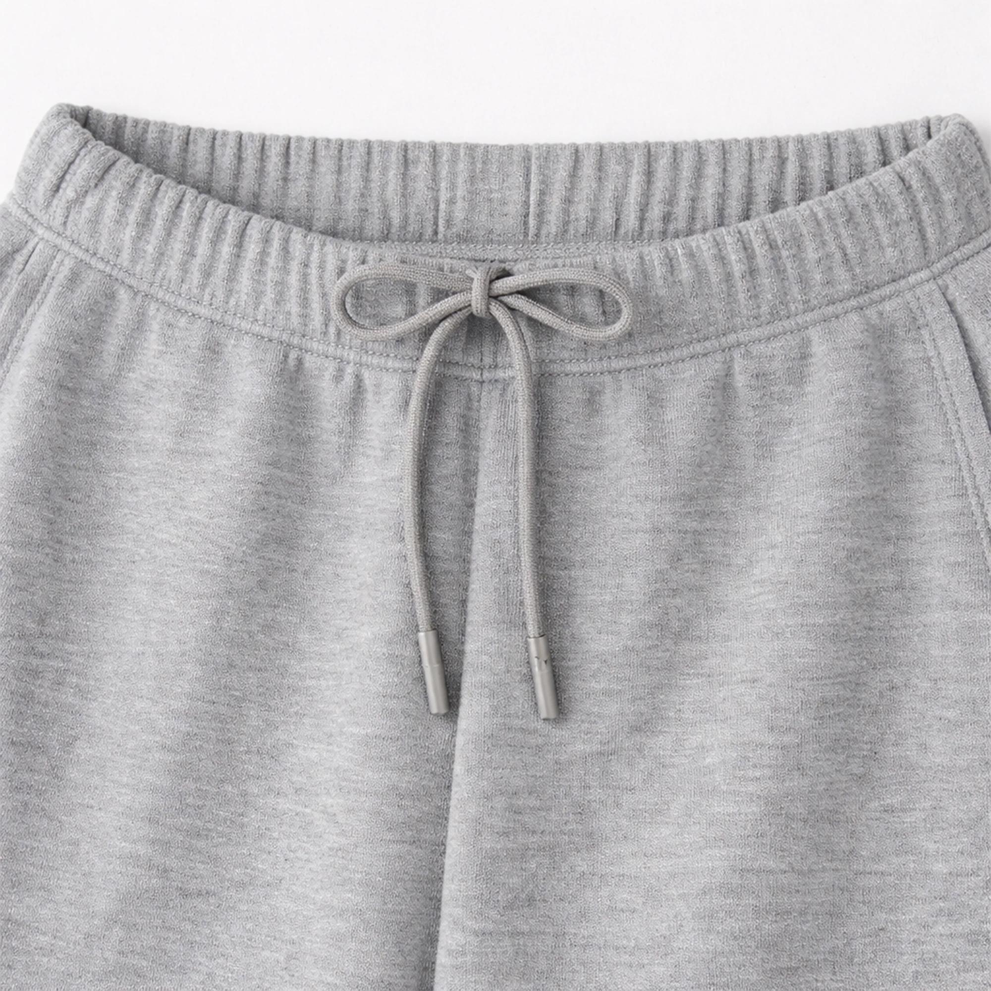 بنطلون رياضي نسائي واسع الساقين بخصر عالٍ Thumbnail 2