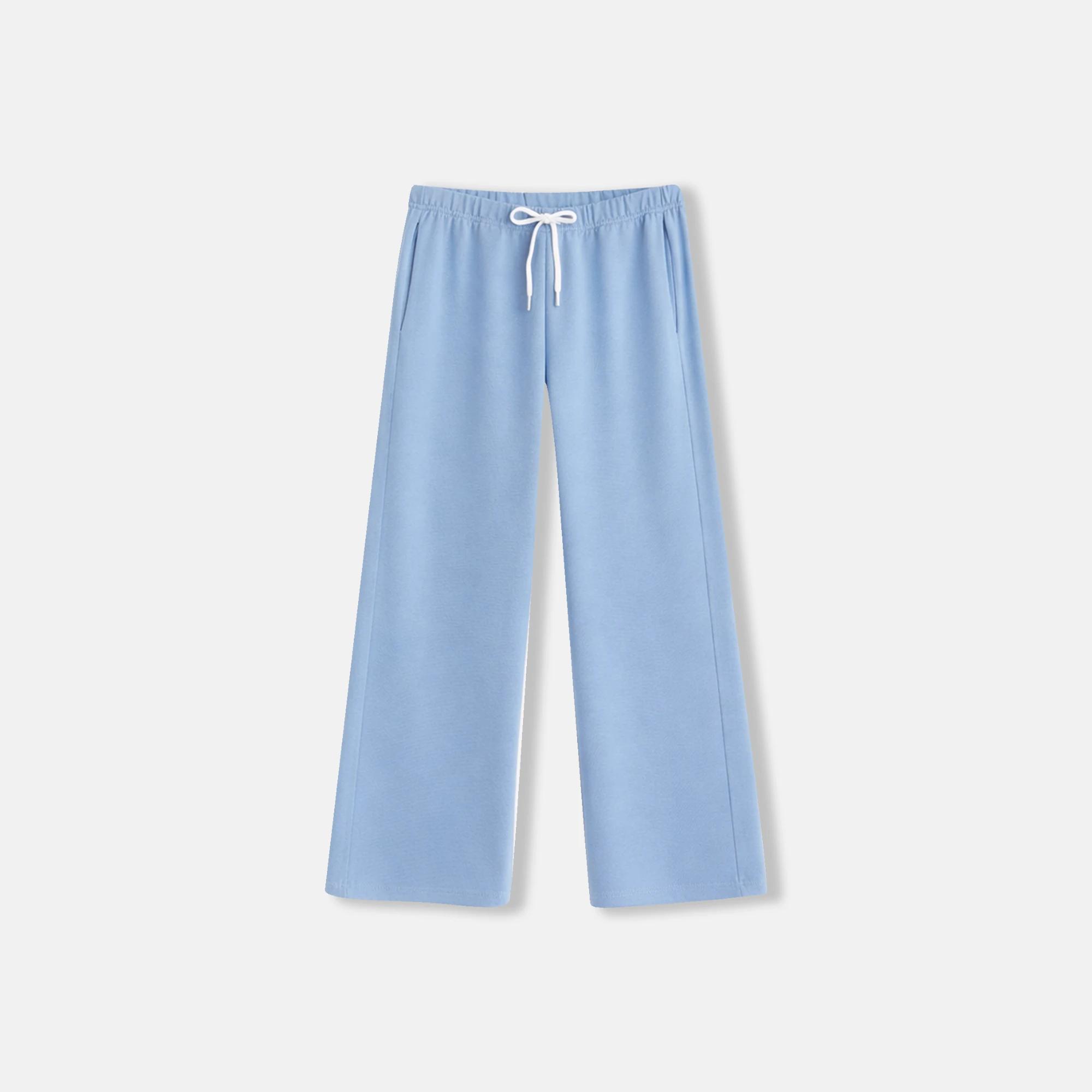 بنطلون رياضي نسائي واسع الساقين برباط alternative product image