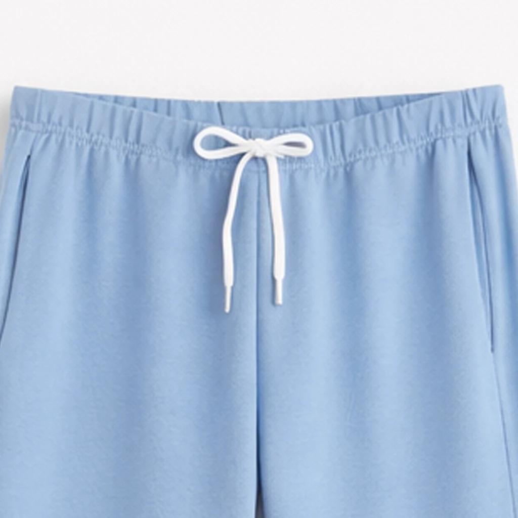 بنطلون رياضي نسائي واسع الساقين برباط Thumbnail 2