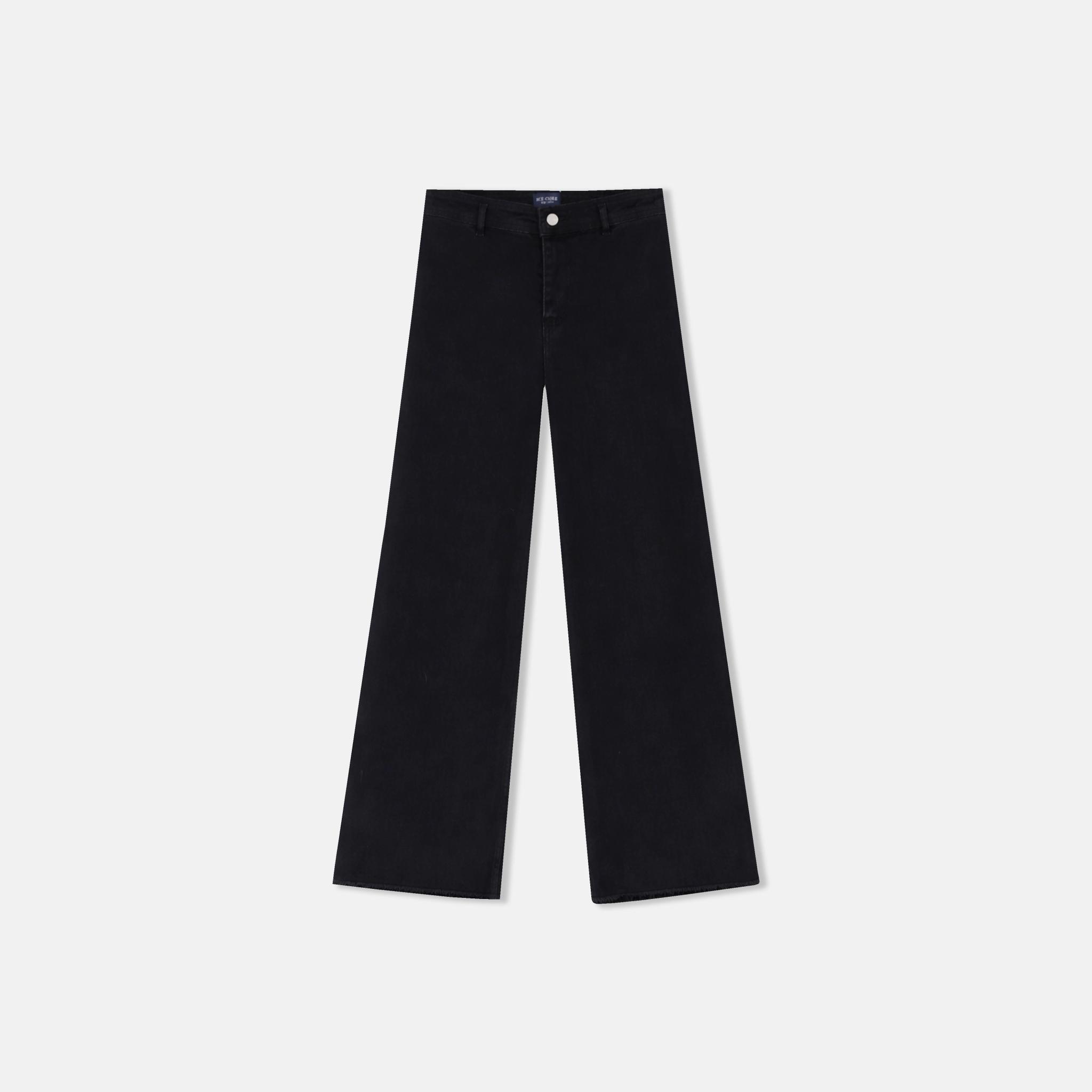 بنطلون نسائي طويل واسع الساقين alternative product image