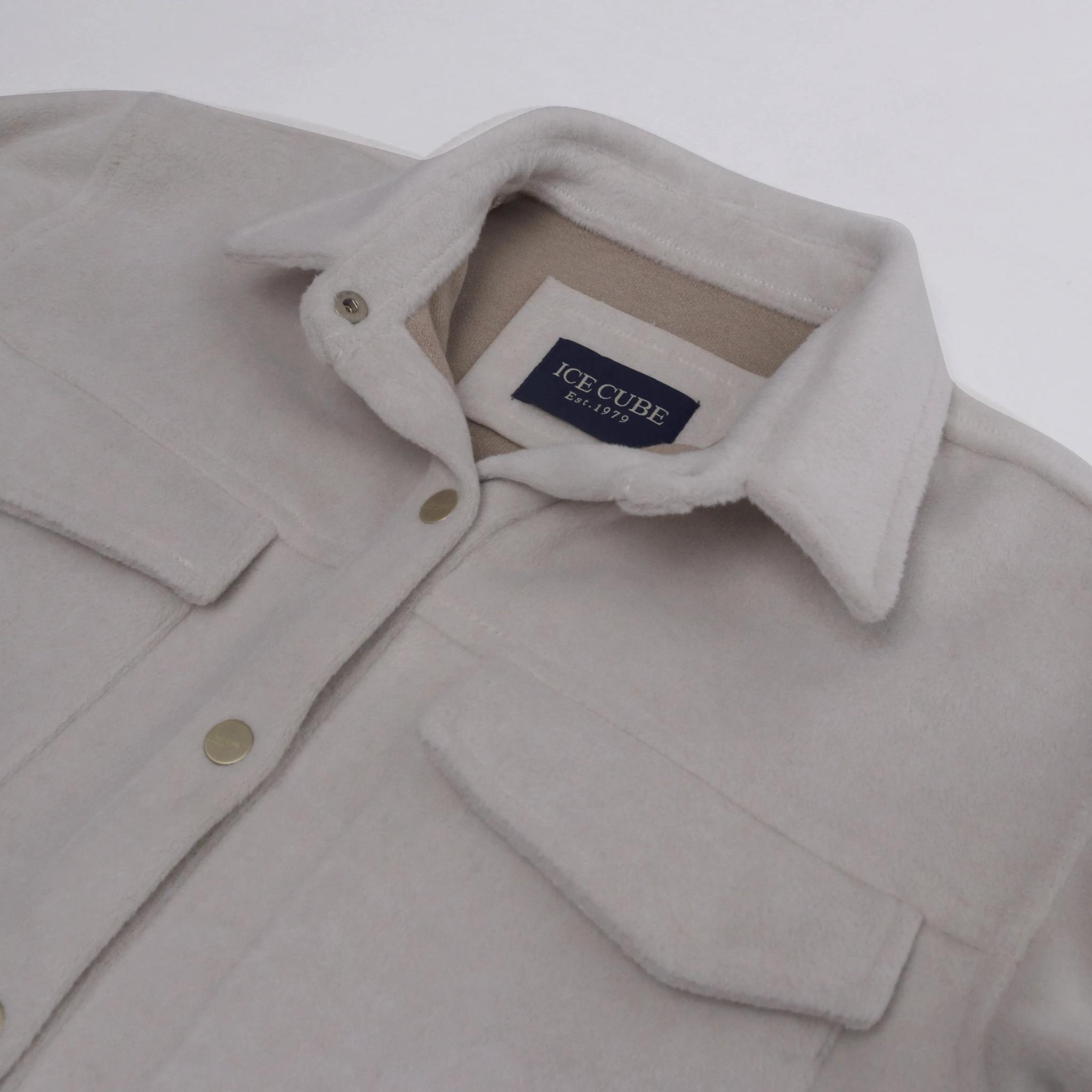 سترة قميص بأزرار للبنات media preview 3