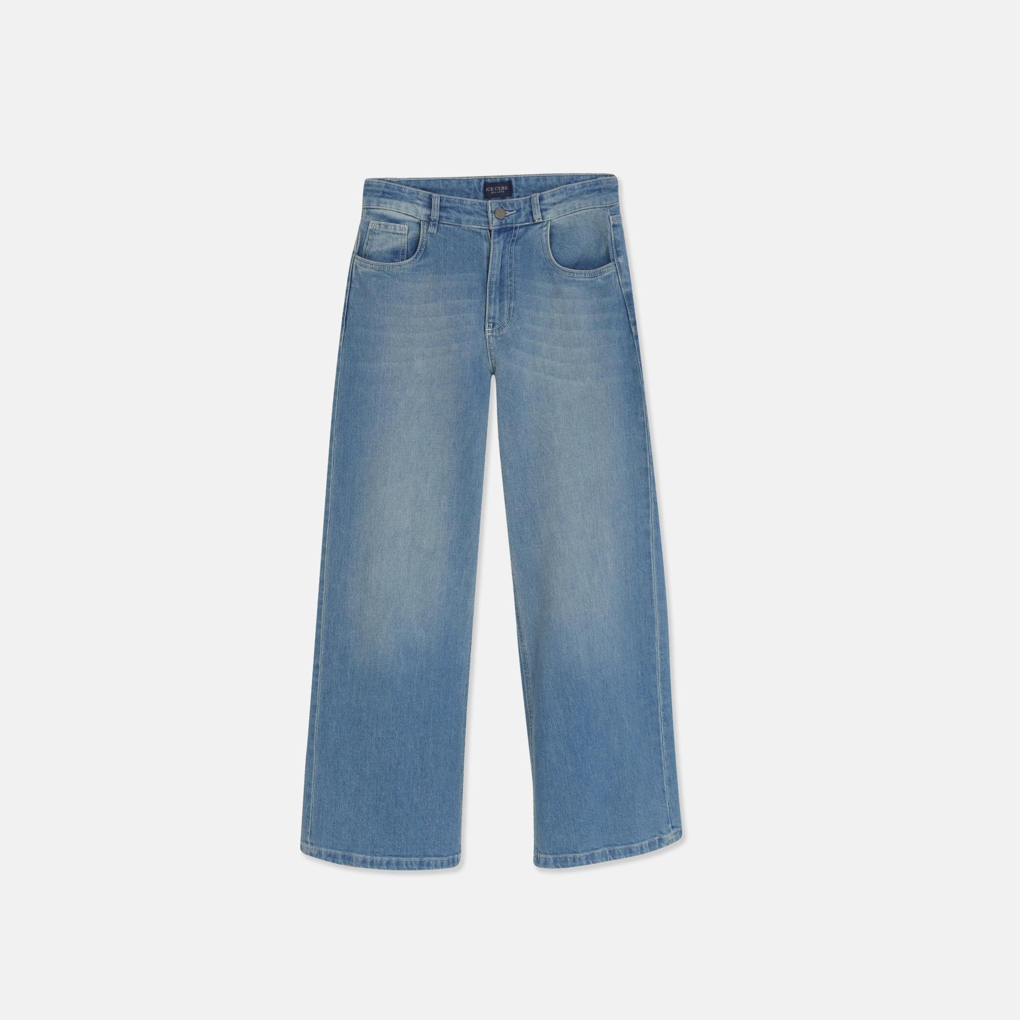 جينز نسائي بساق واسع product image