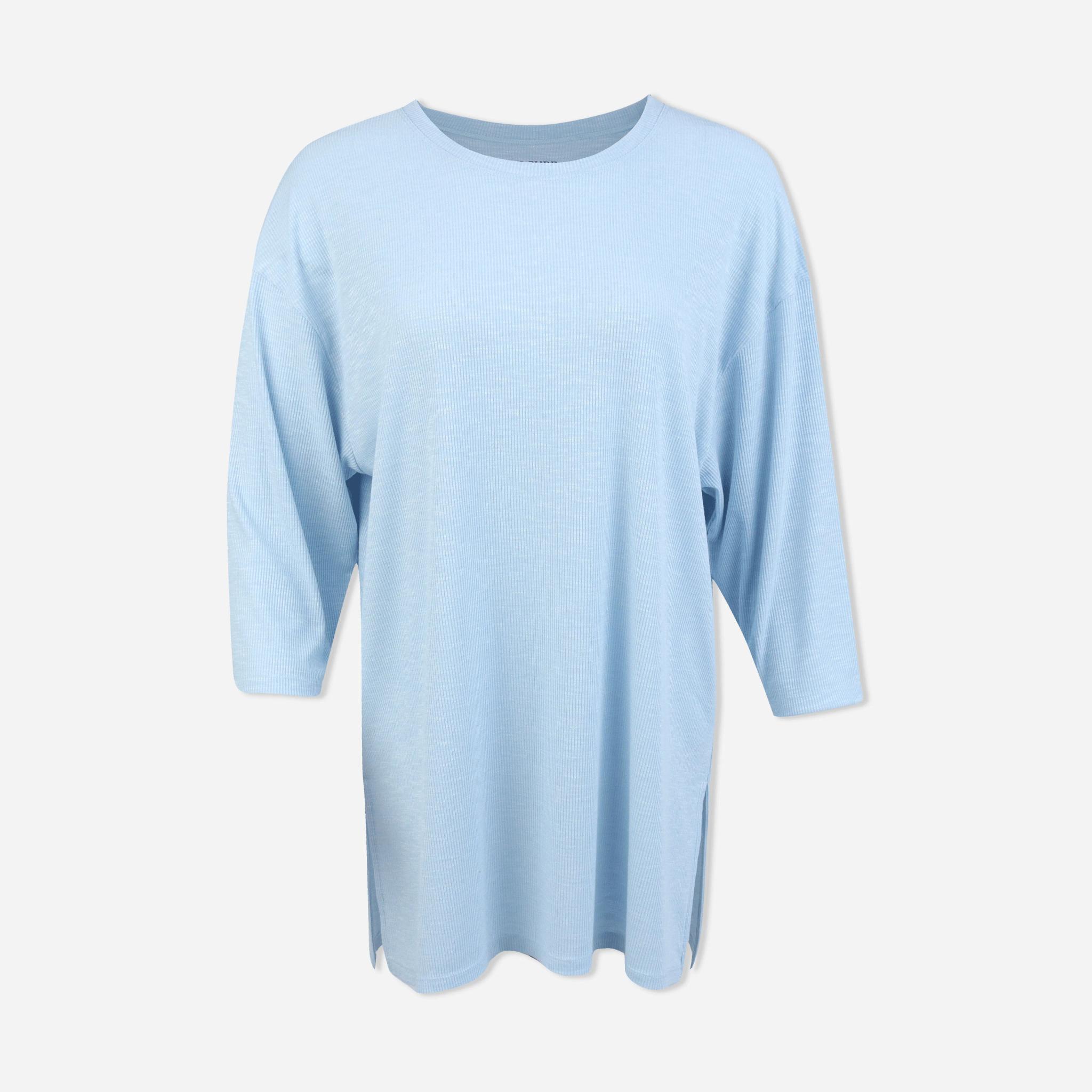 تي شيرت نسائي بأكمام طويلة بعده الوان product image