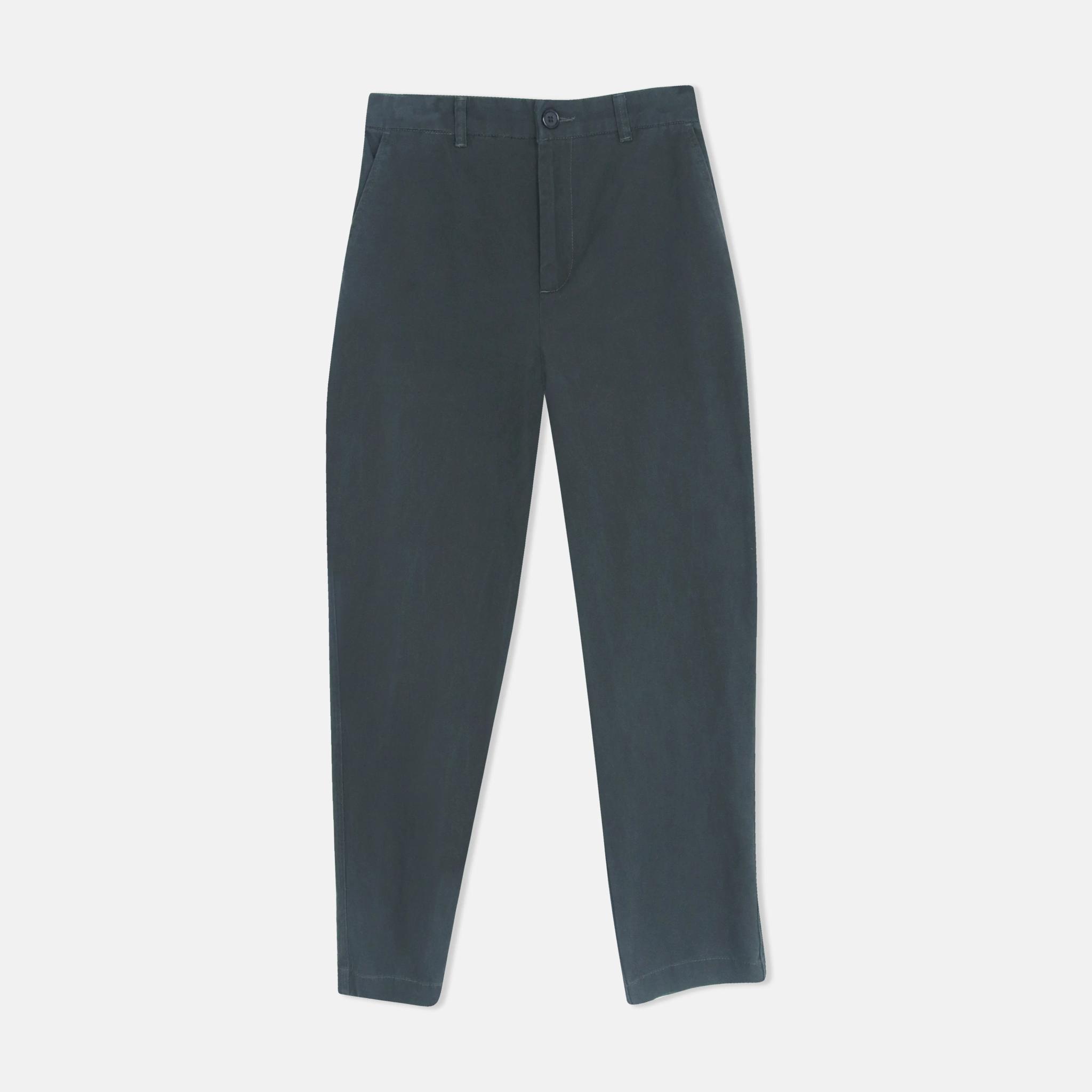 بنطلون رجالي قطني مسطح من الأمام product image