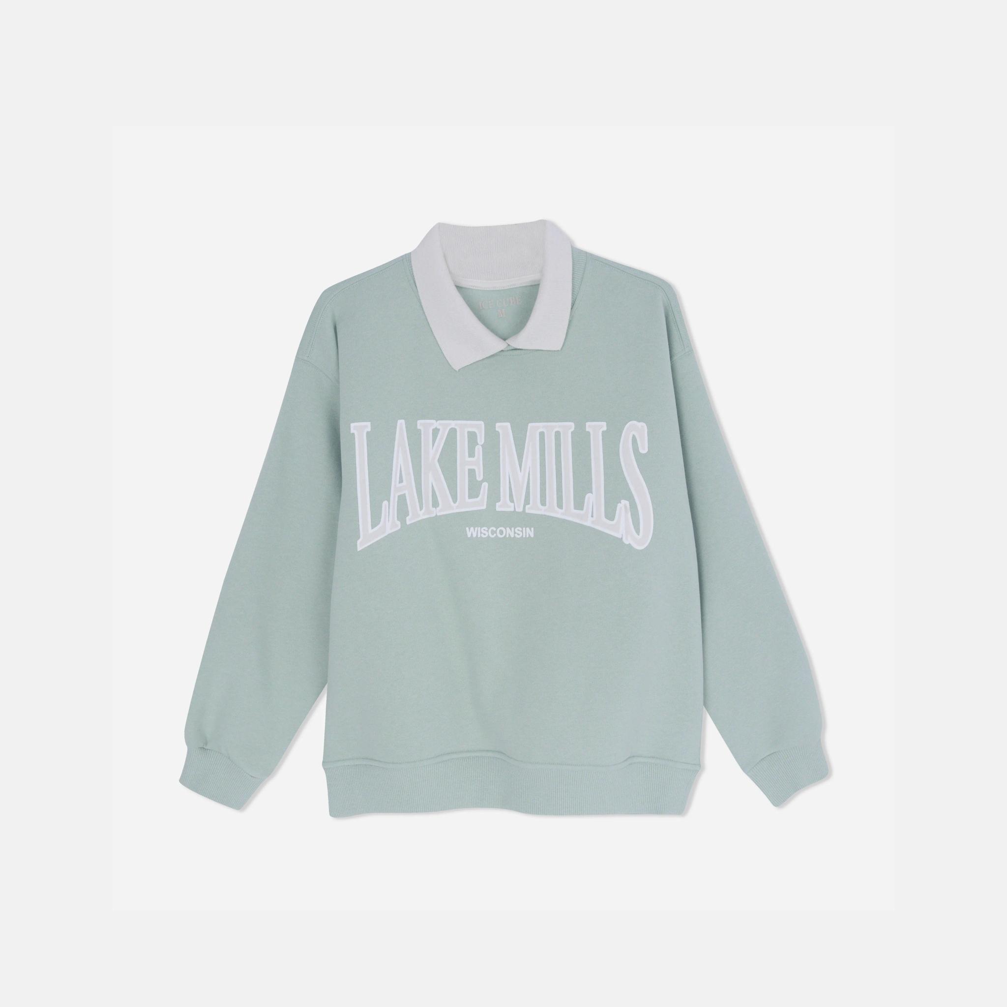 بلوفر مطرز بشعار Lake Mills للأولاد product image