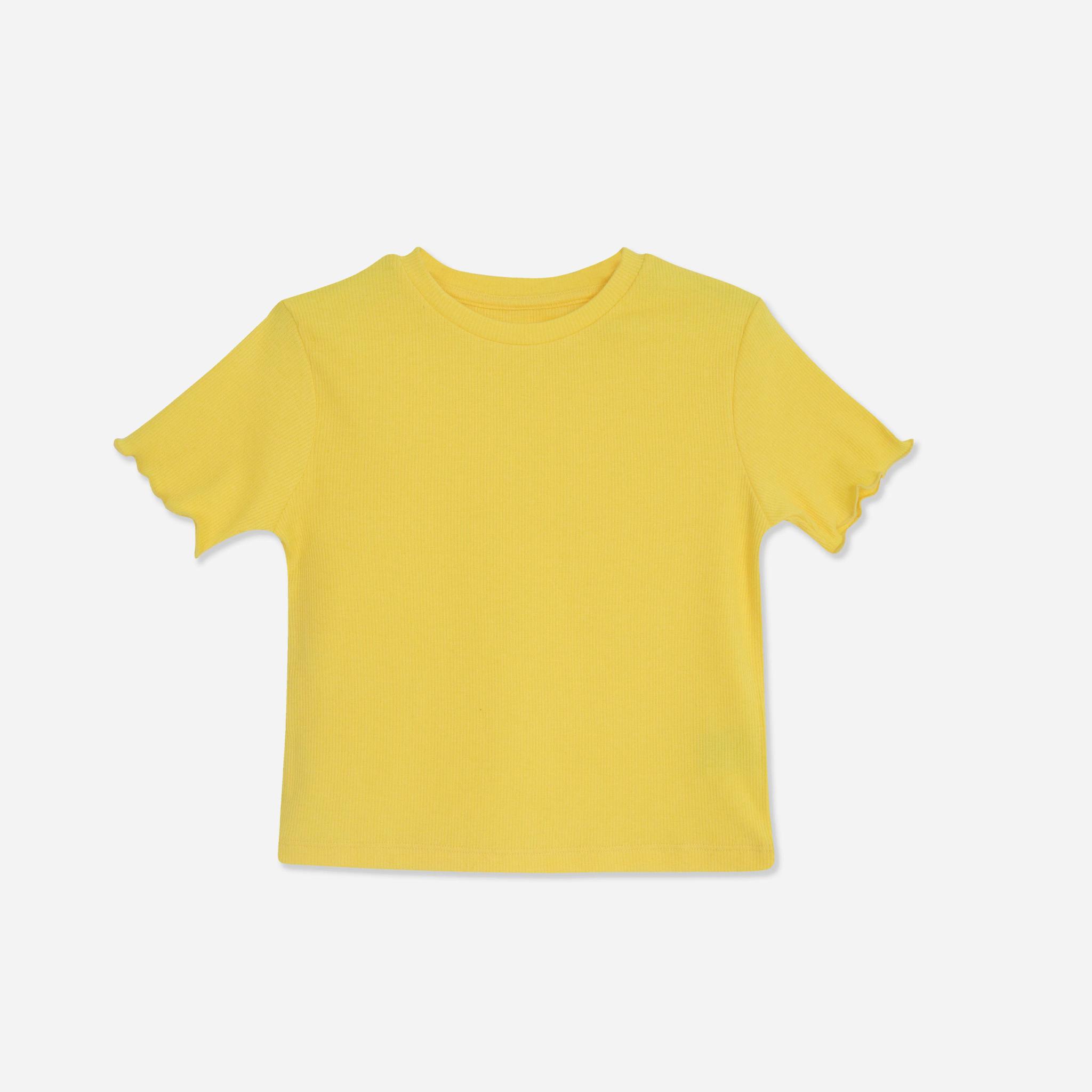 تي شيرت بناتي بأكمام قصيرة وياقة دائرية product image