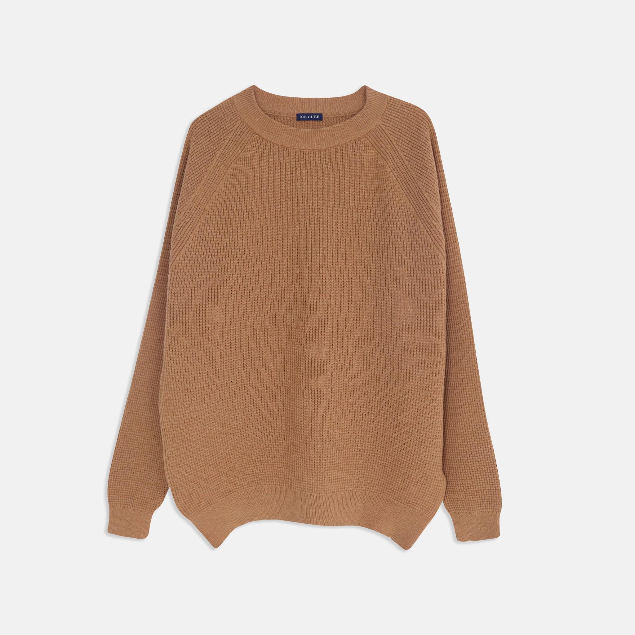 سترة رجالية محبوكة بياقة دائرية product image
