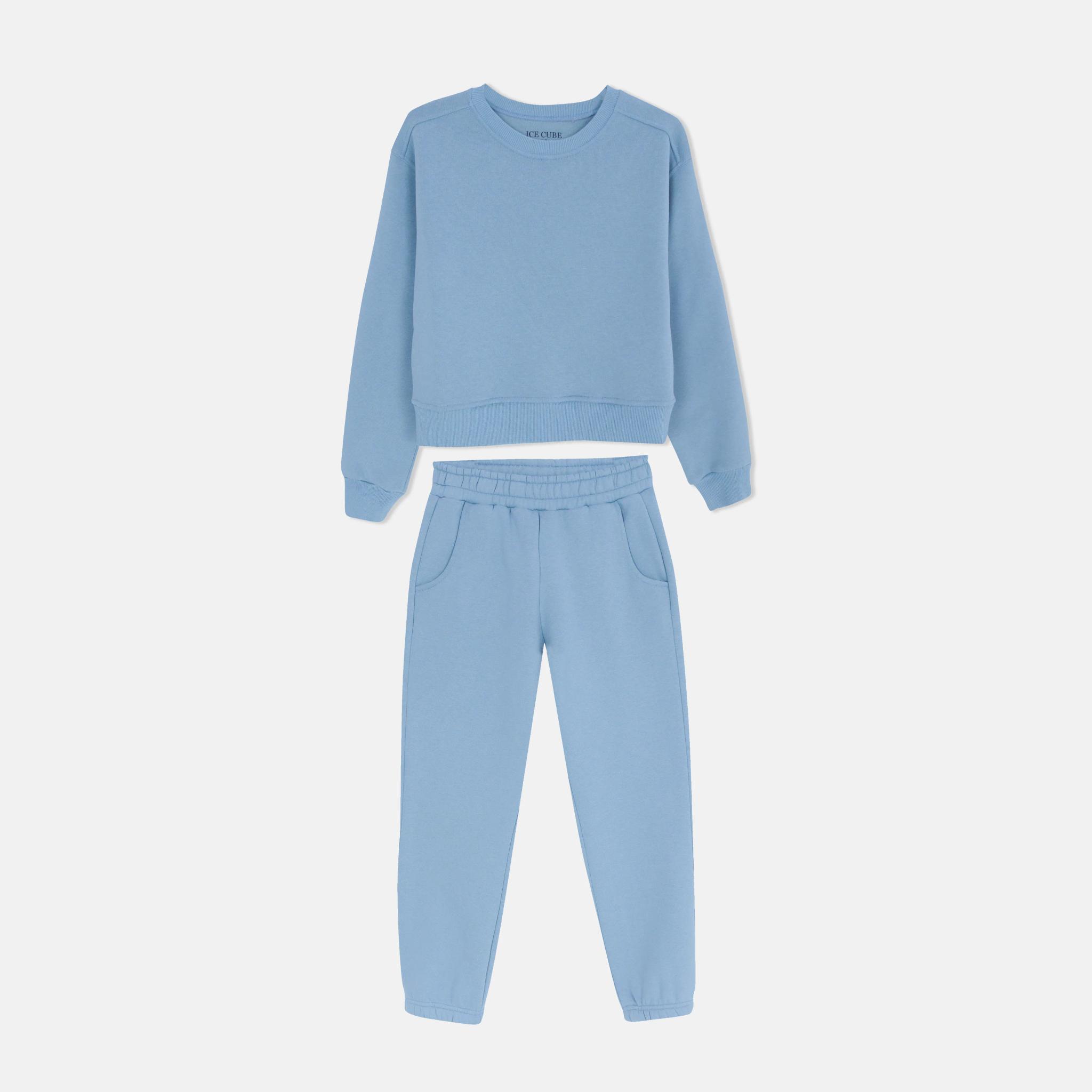 طقم سويت شيرت وجوغرز قصير للأطفال product image