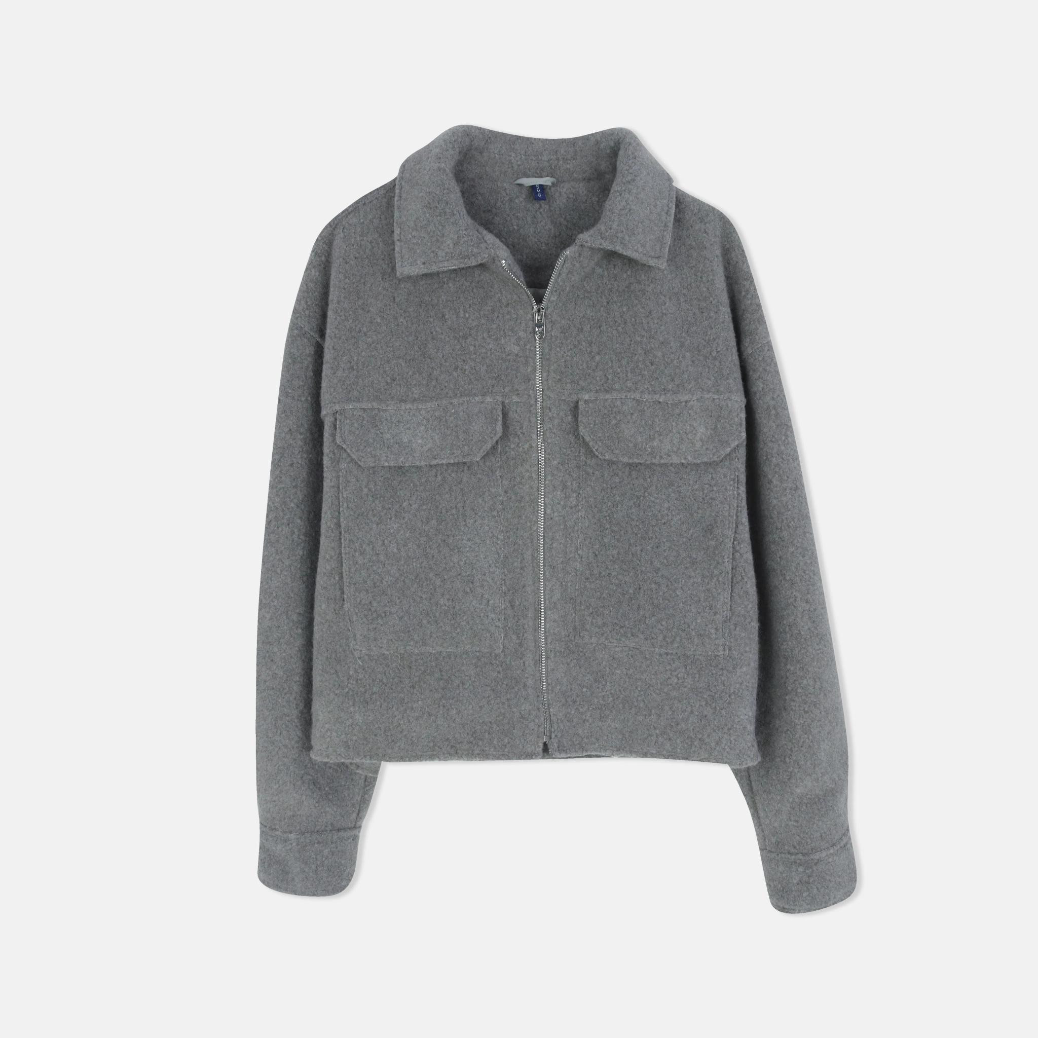 جاكيت نسائي كاجوال بفرو ناعم product image