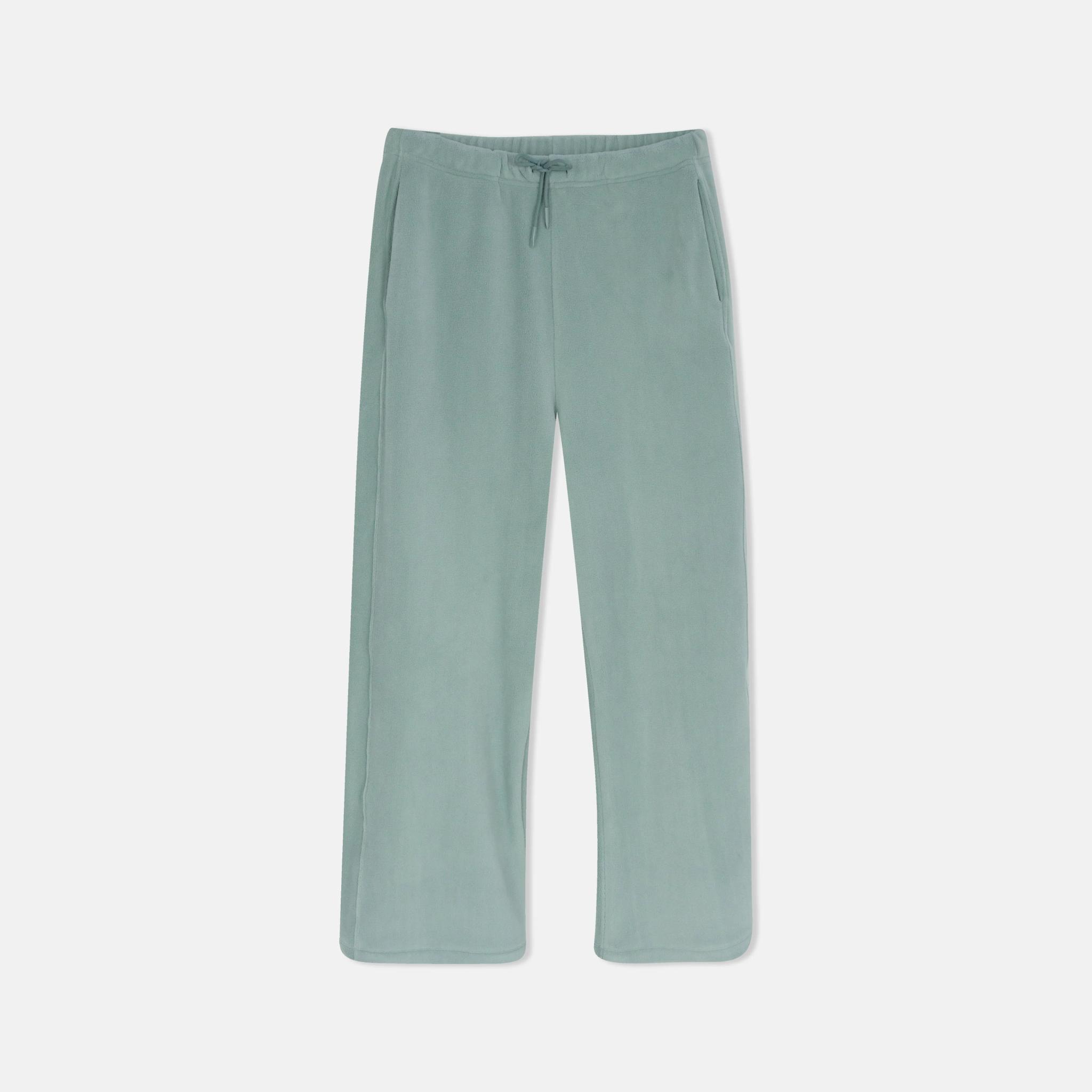 بنطلون رياضي نسائي واسع الساقين برباط product image