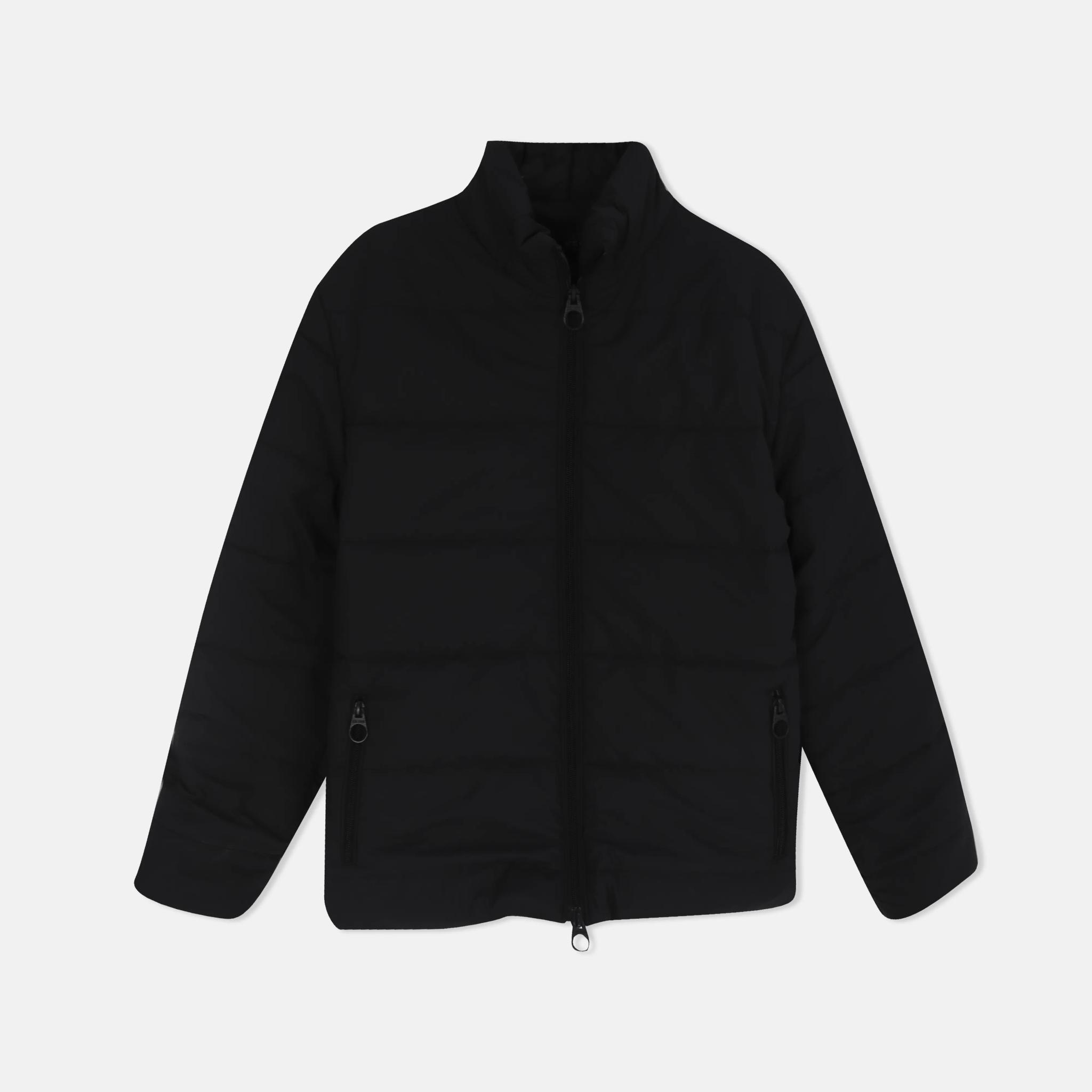 جاكيت رجالي مبطن بسحاب كامل وياقة عالية product image