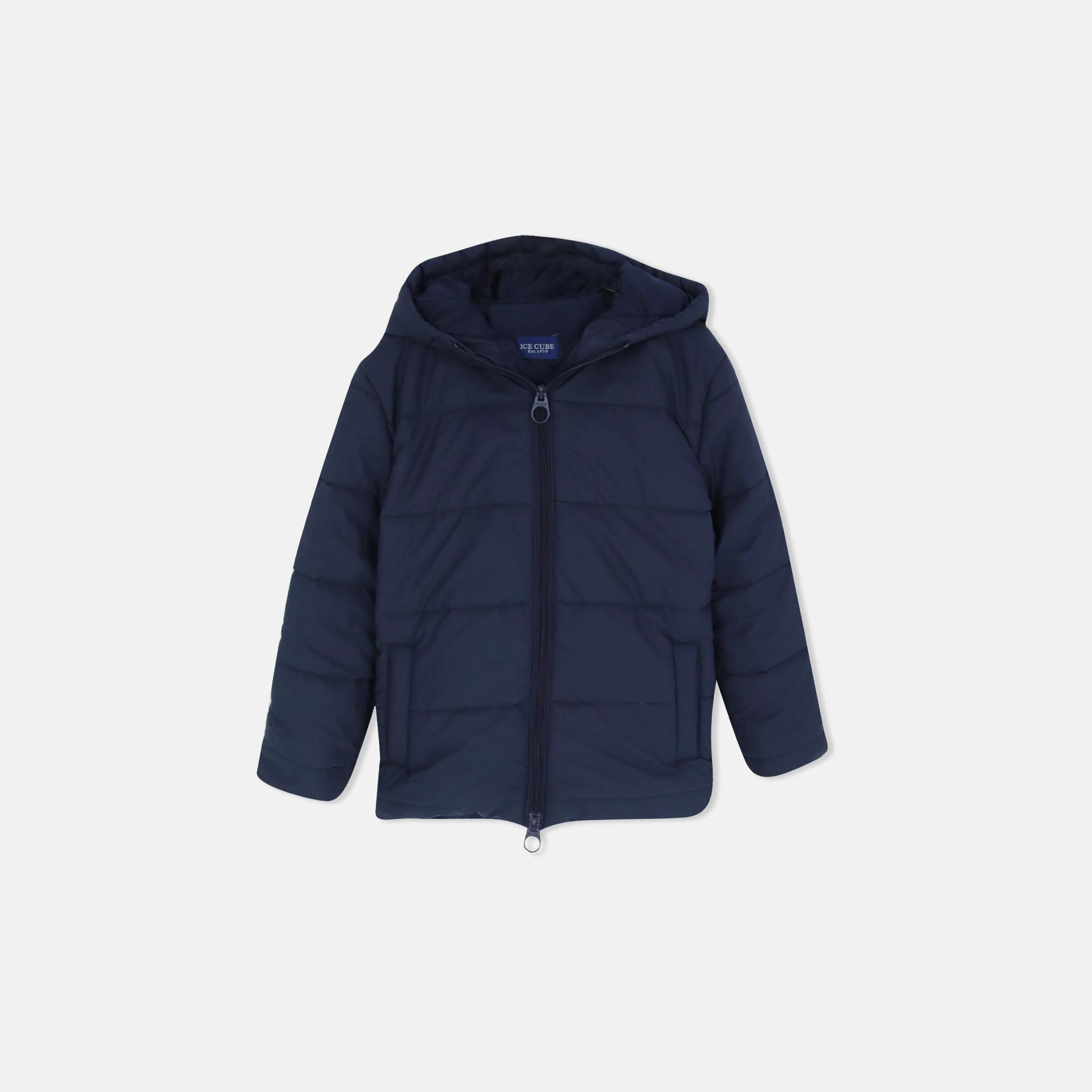 جاكيت شتوي مبطن للأولاد مزود بغطاء للرأس product image