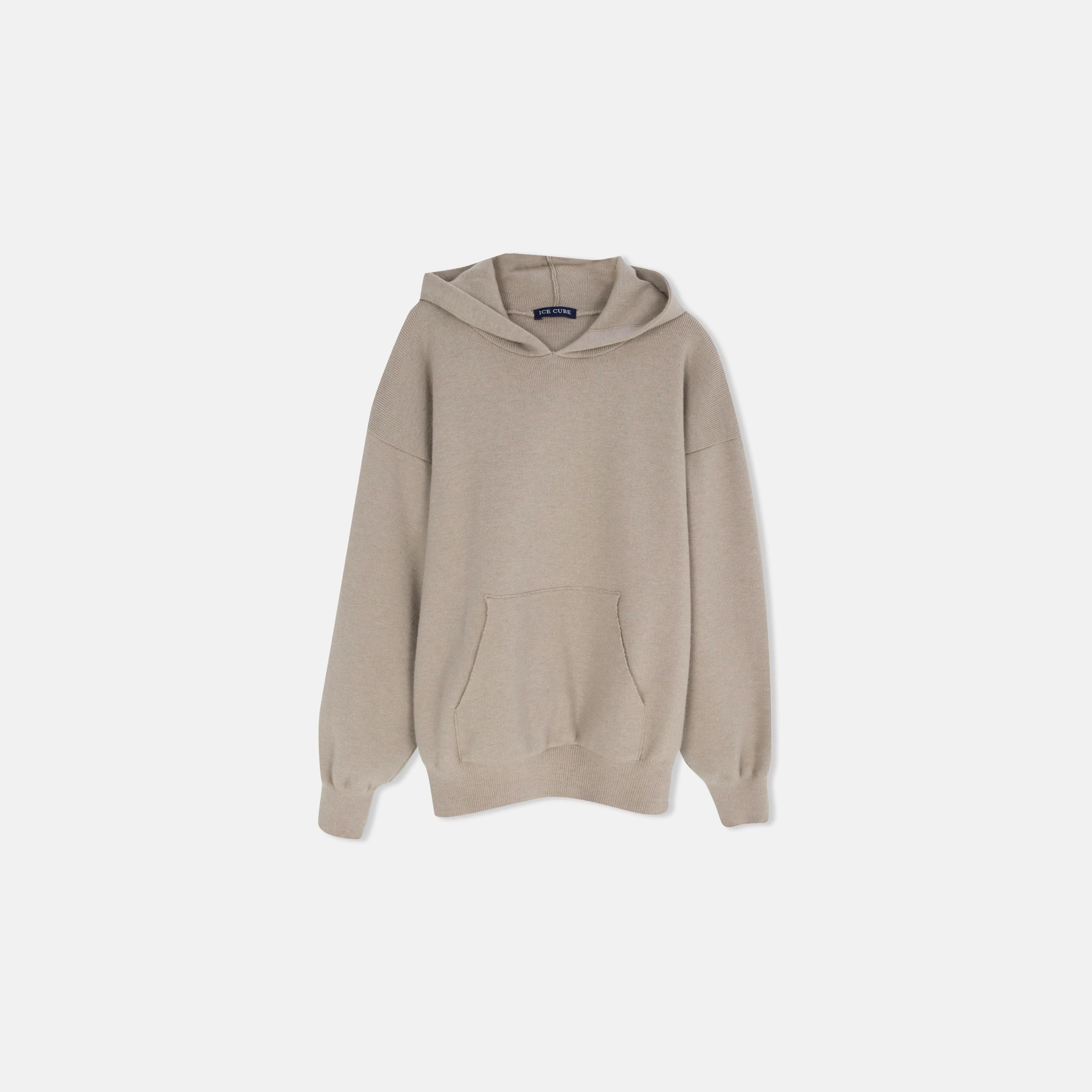 سترة بغطاء رأس ناعمة الملمس للأولاد مع جيب أمامي Thumbnail 3