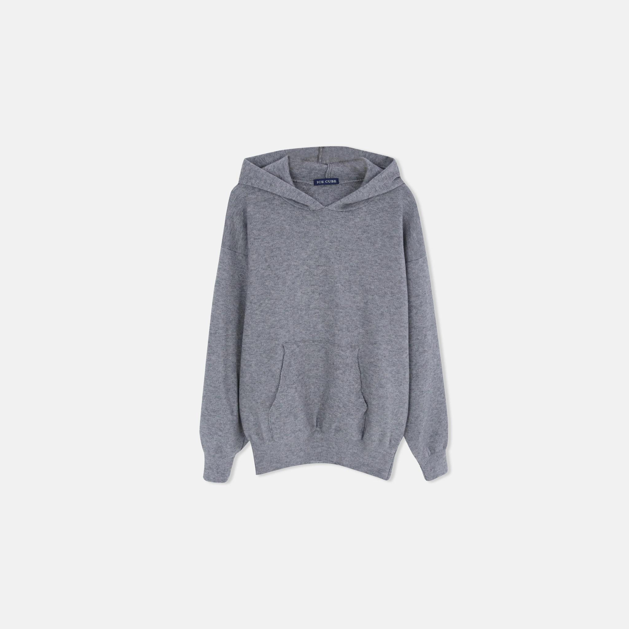 سترة بغطاء رأس ناعمة الملمس للأولاد مع جيب أمامي media preview 6