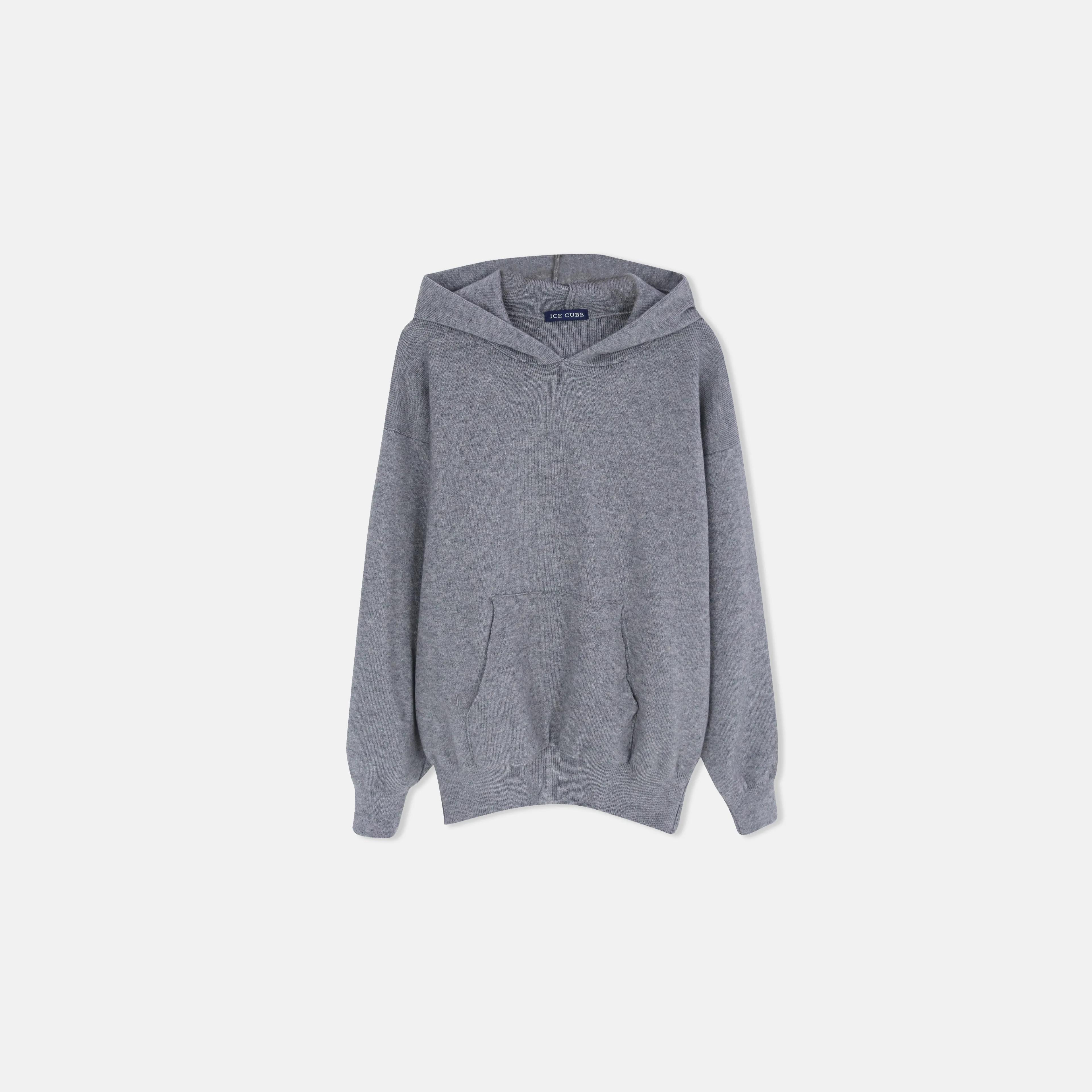 سترة بغطاء رأس ناعمة الملمس للأولاد مع جيب أمامي Thumbnail 6