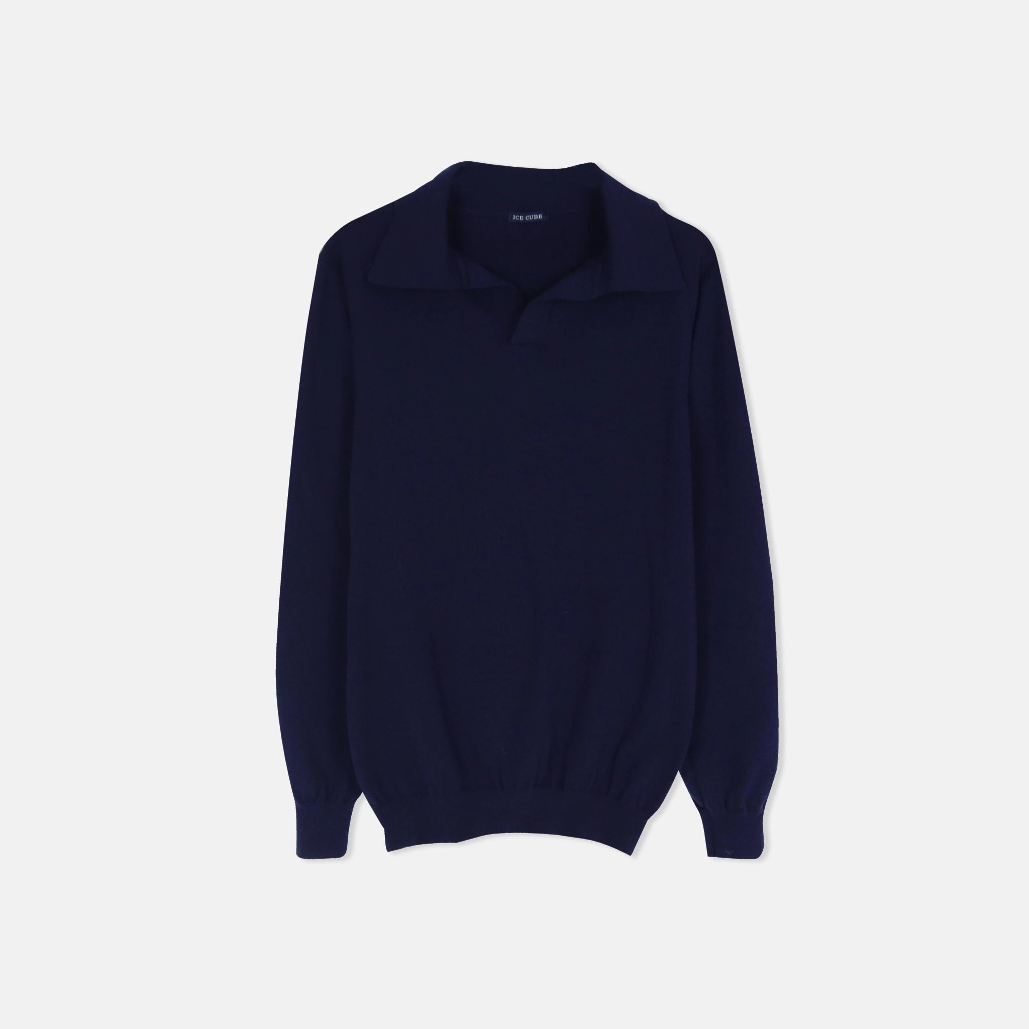 سويت شيرت رجالي بأكمام طويلة وفتحة رقبة product image