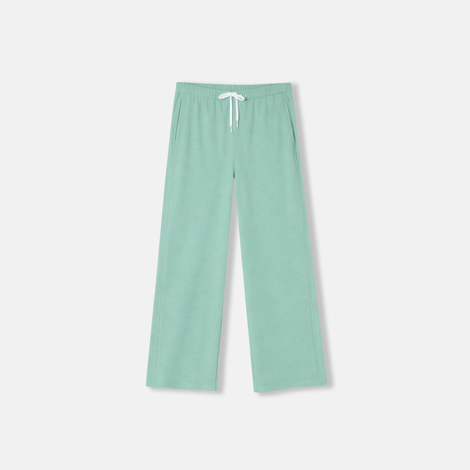 بنطلون رياضي نسائي واسع الساقين بخصر عالٍ product image