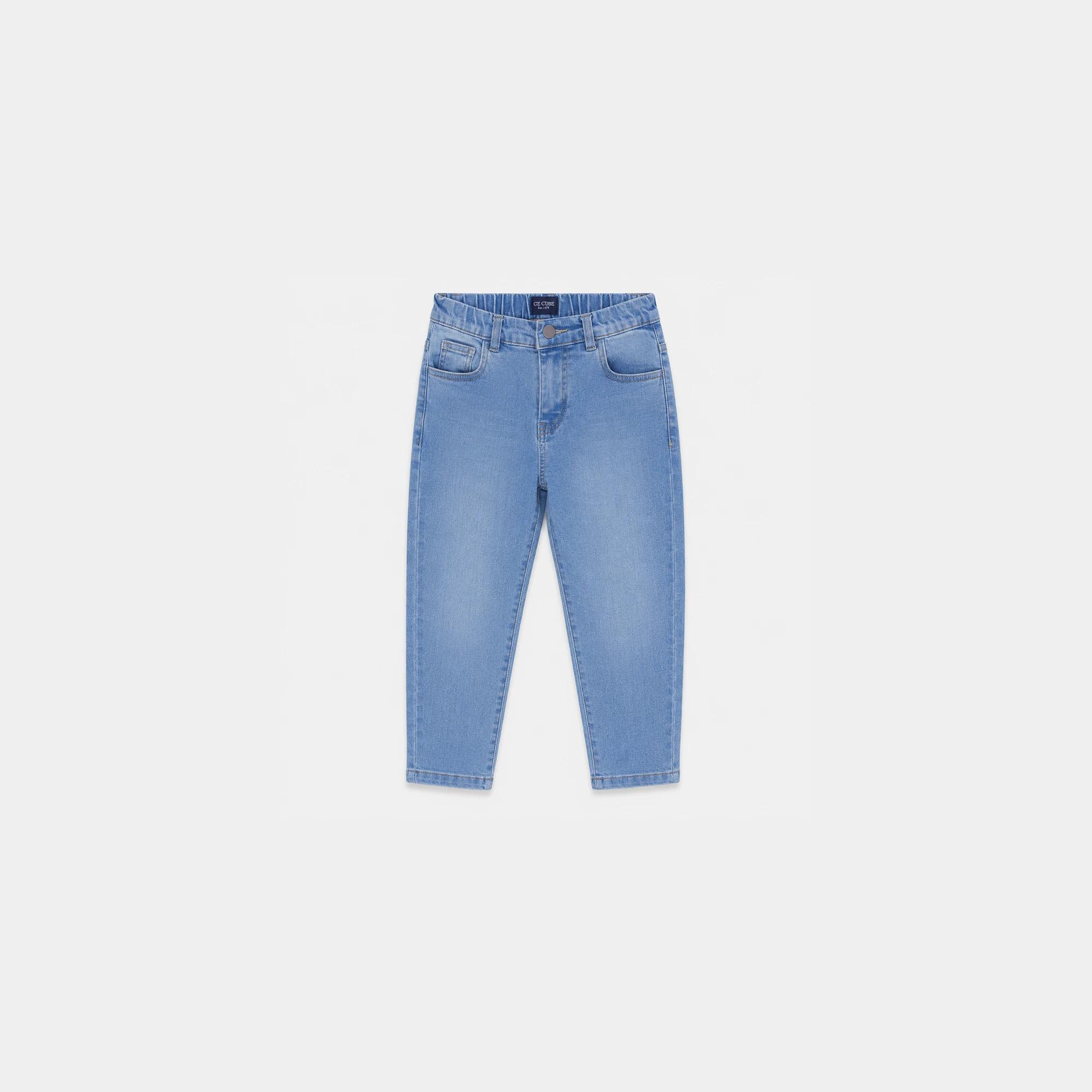 بنطلون جينز للأولاد بخصر مطاطي product image