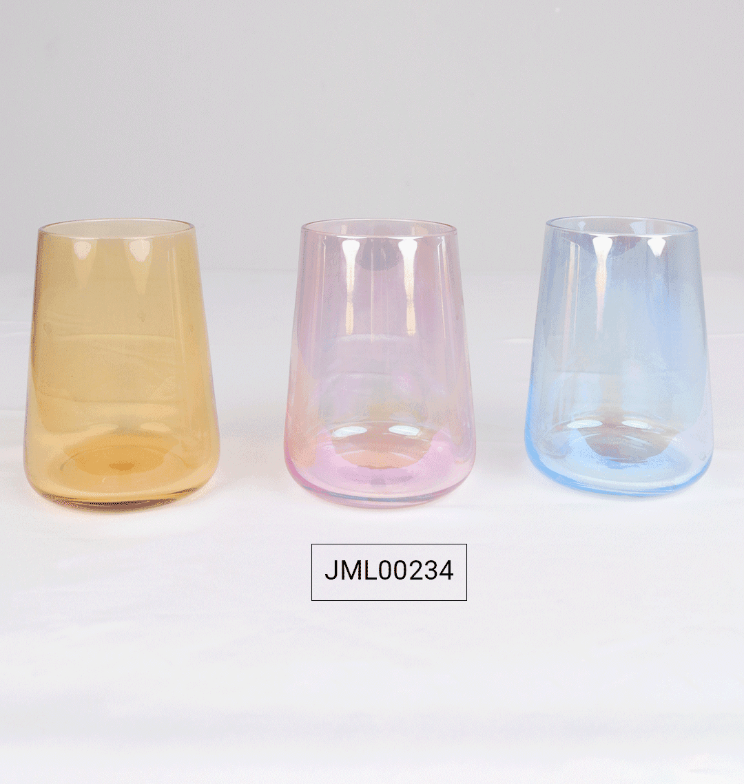 أكواب زجاجية مزدوجة بتصميم قديم الطراز product image