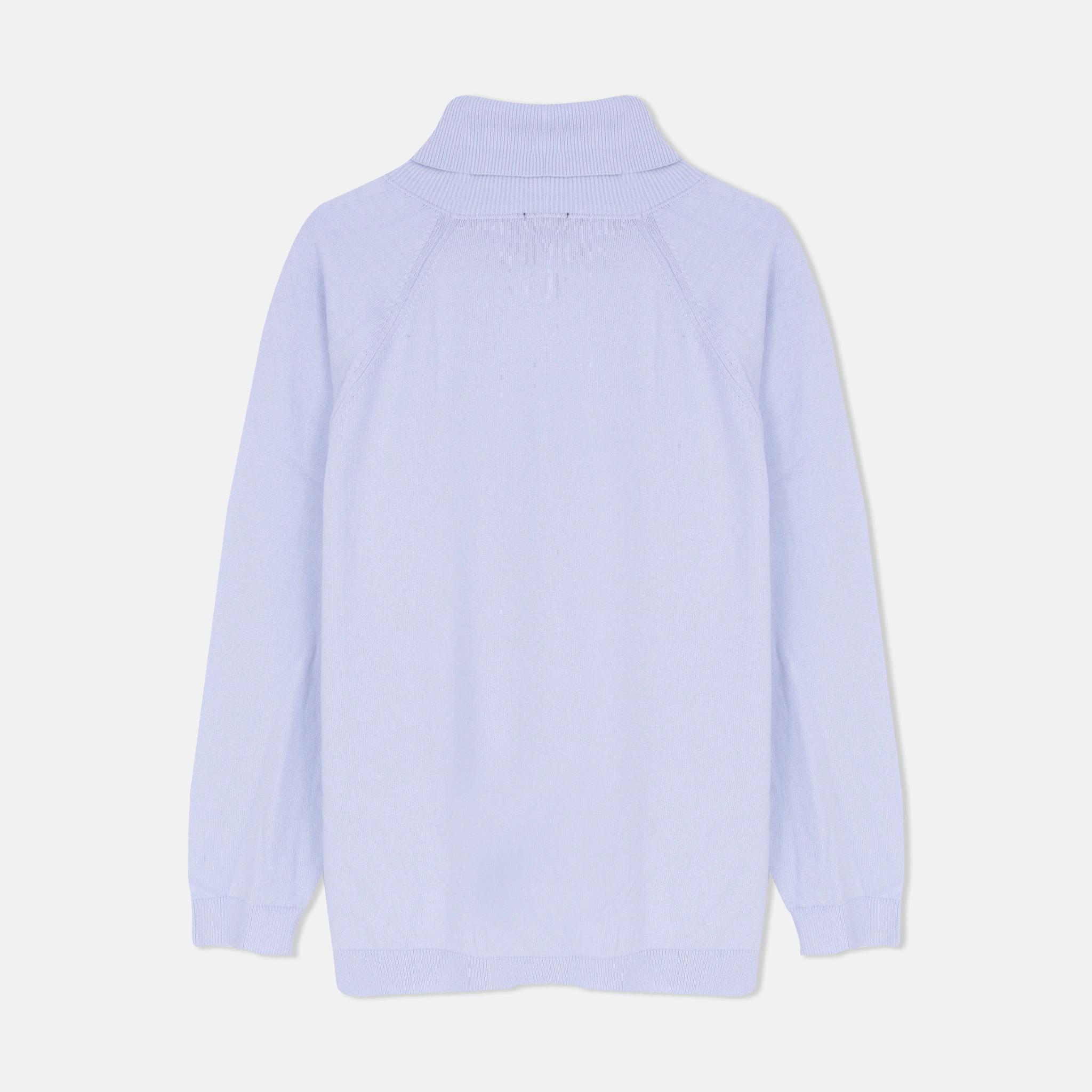 سويتر محبوكة برقبة عالية media preview 3