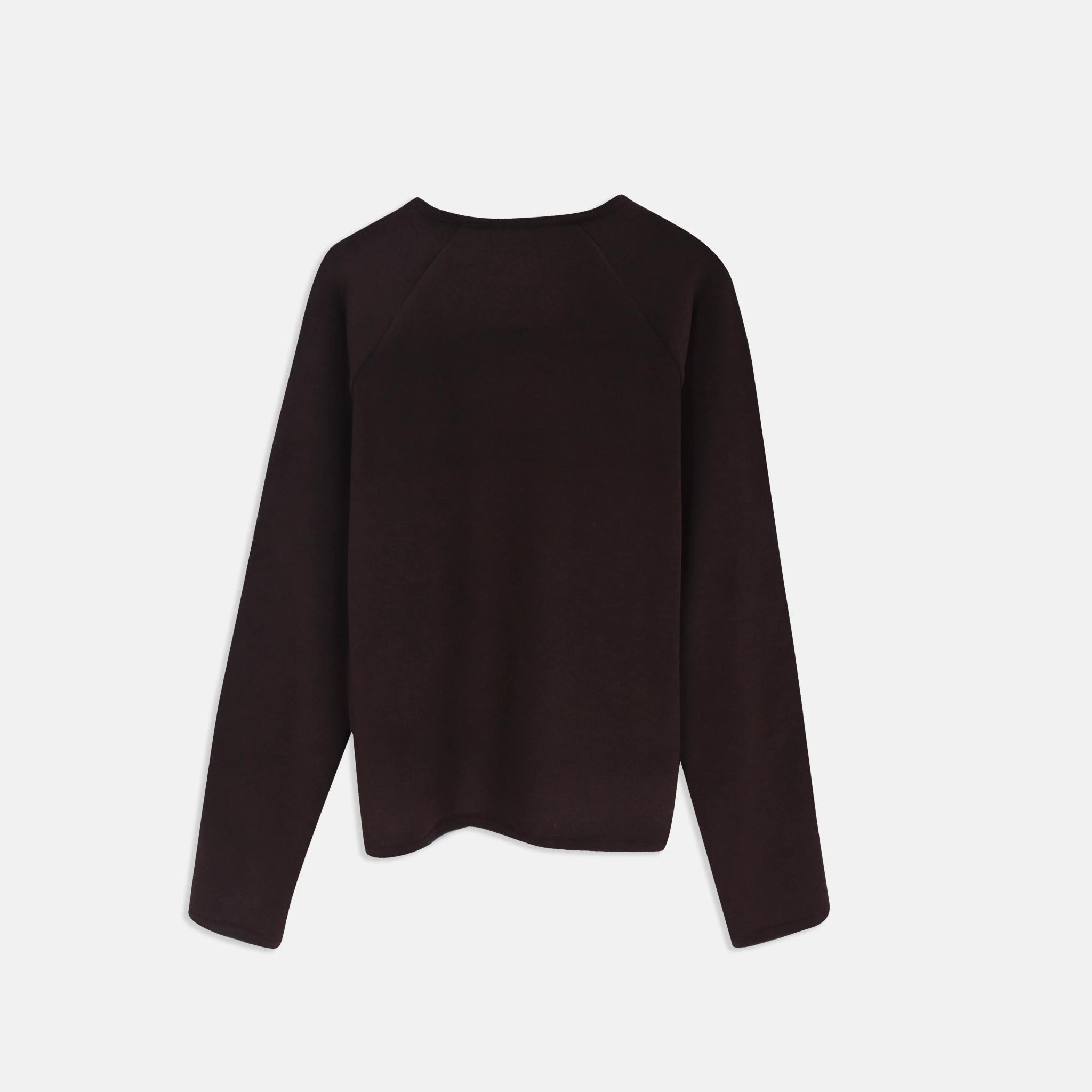 سترة محبوكة بأكمام راجلان media preview 3