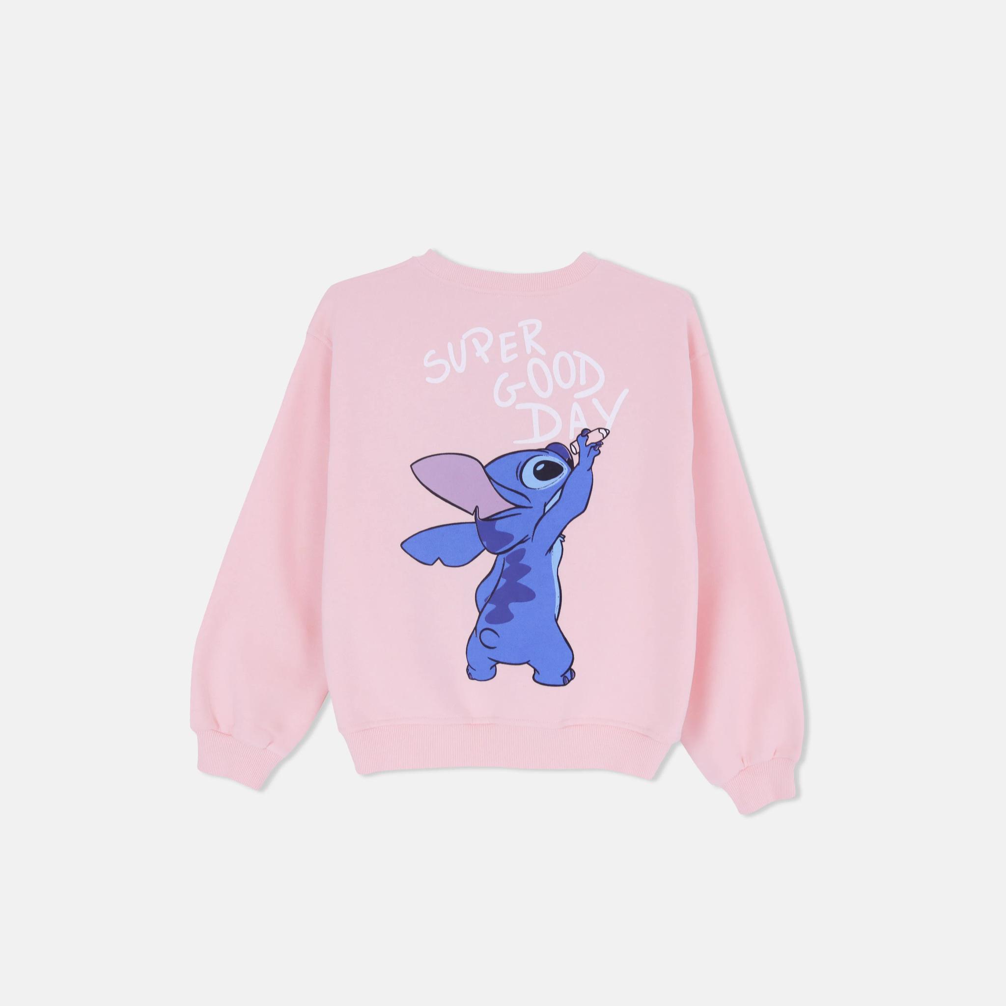 سويت شيرت بطبعة جرافيكية للبنات media preview 4