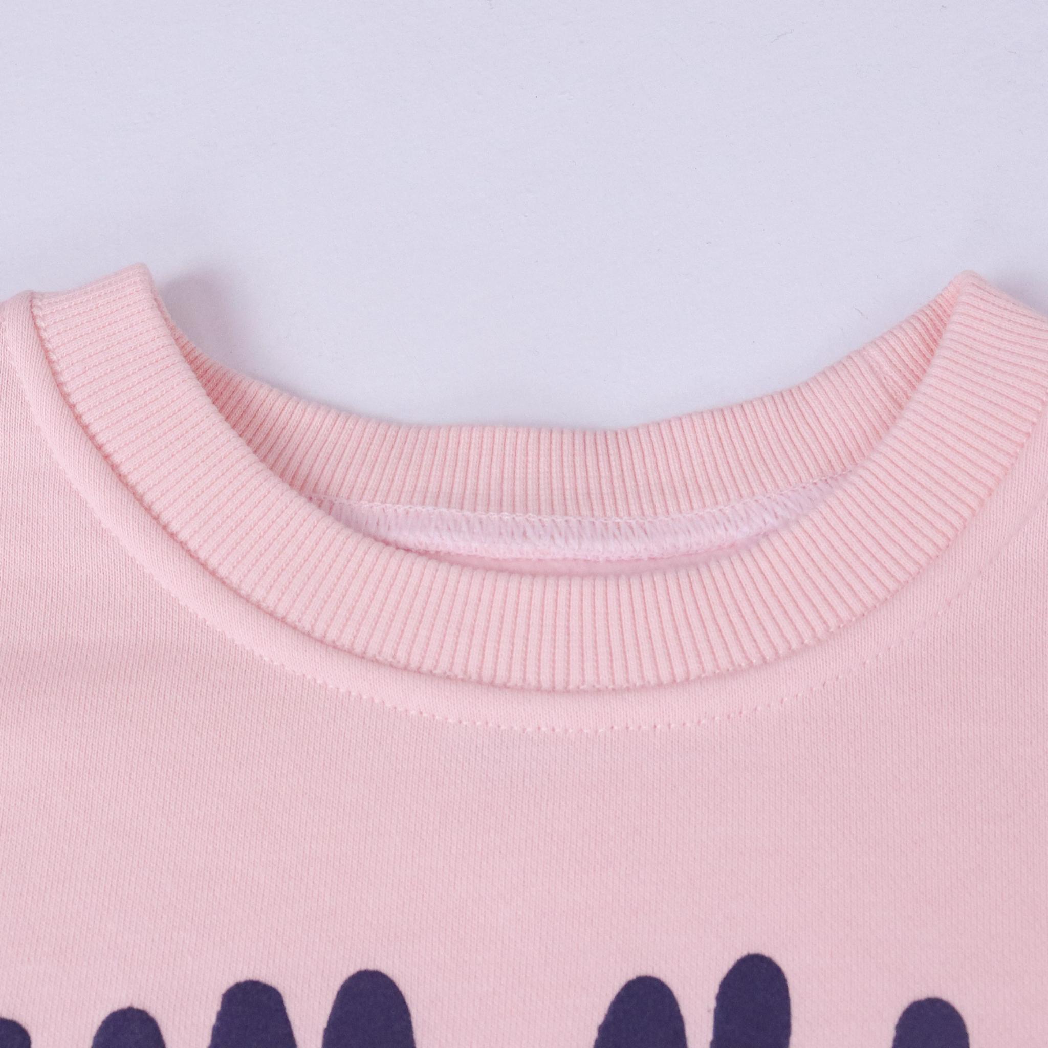 سويت شيرت بطبعة جرافيكية للبنات media preview 2