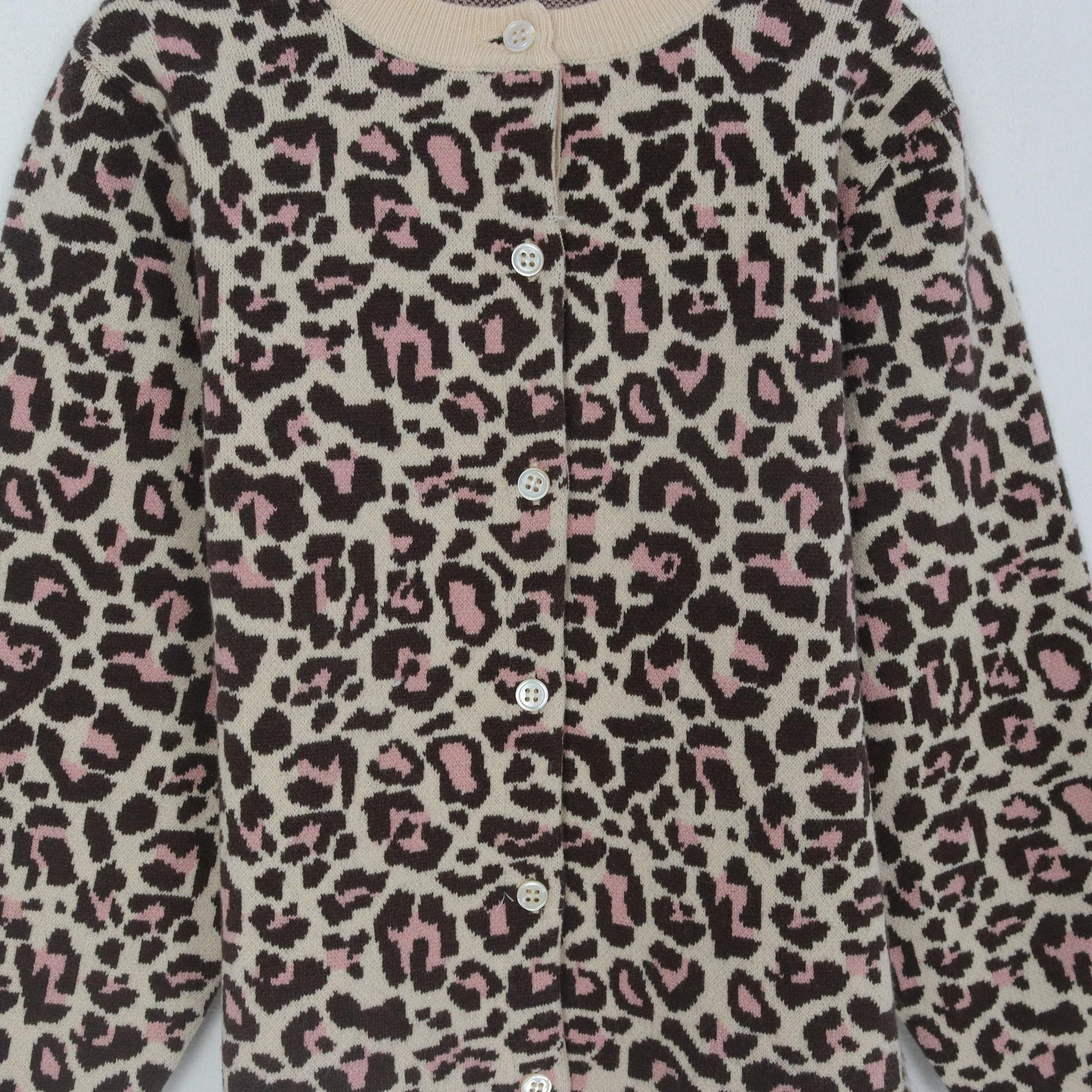 كارديجان محبوك بأزرار للبنات media preview 3