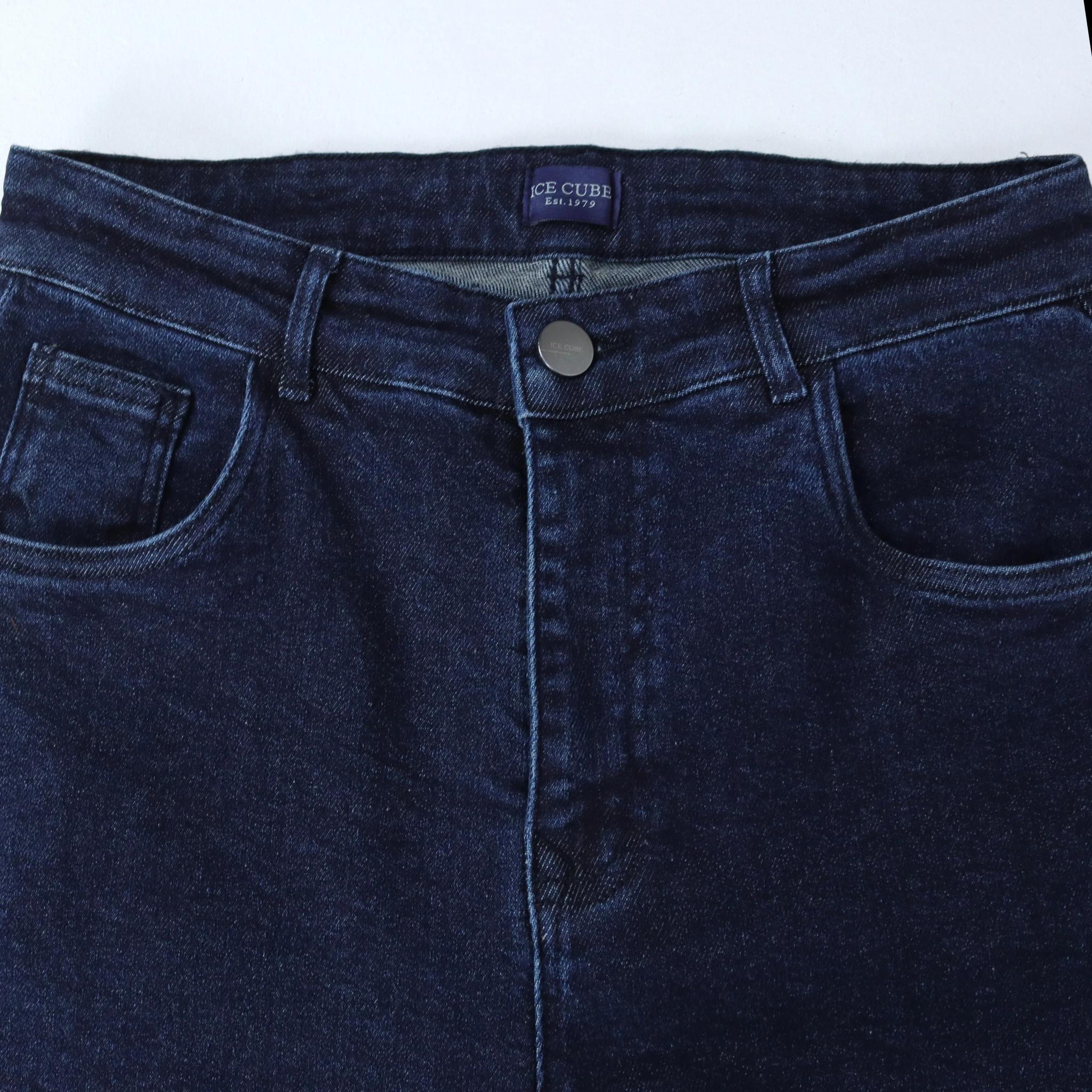 بنطلون جينز رجالي ضيق مطاطي media preview 2