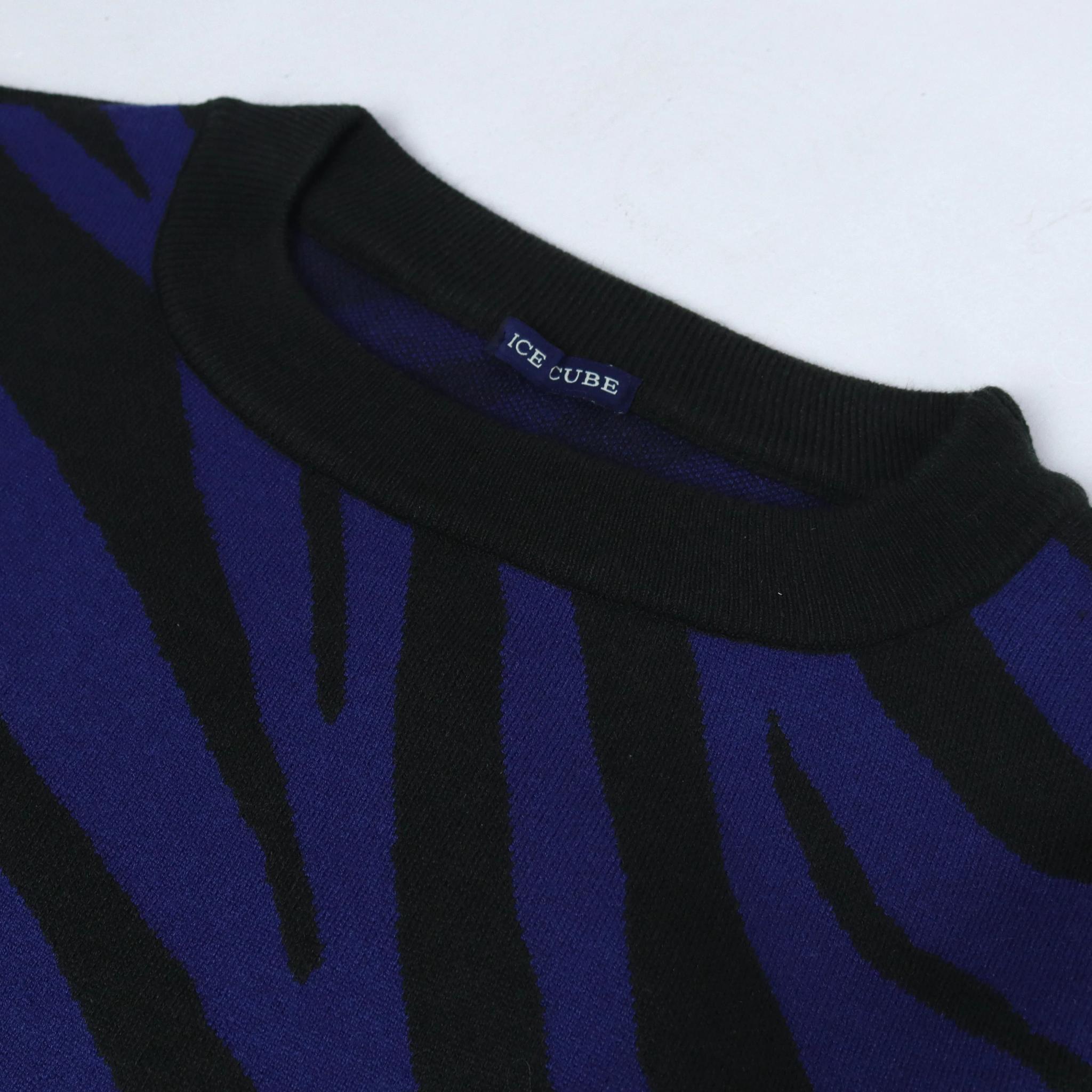 سترة نسائية محبوكة بنمط موجة media preview 2