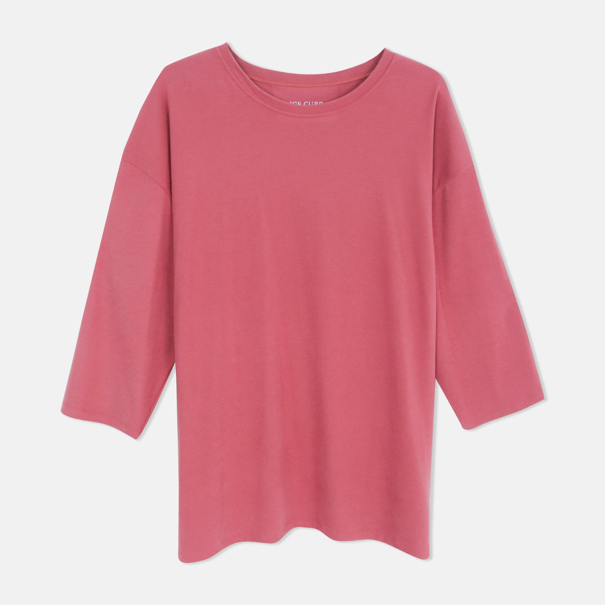 بلوزة خفيفة الوزن بأكمام ثلاثية الأرباع product image
